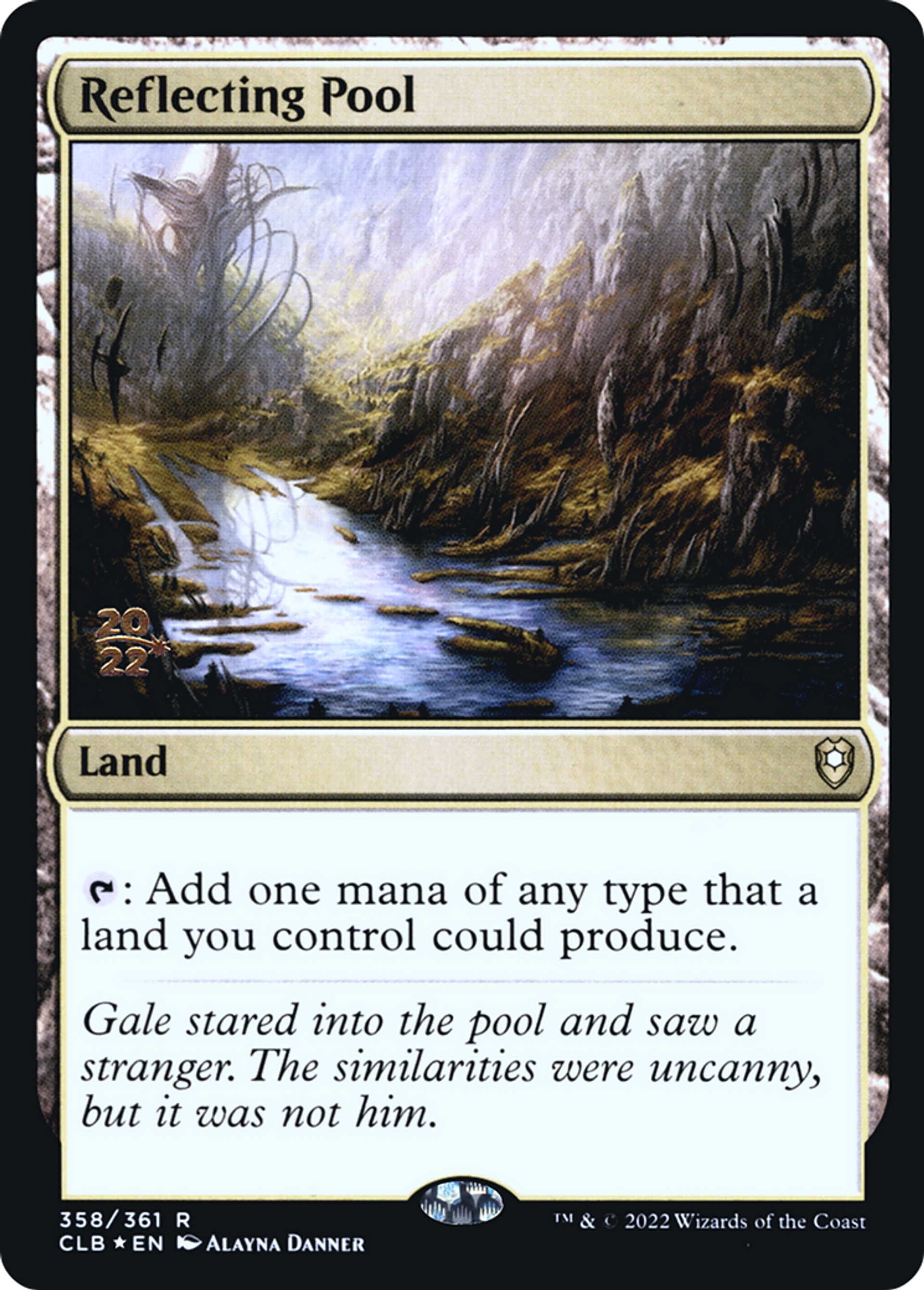 Reflecting Pool — Battle for Baldur's Gate Promos — Magic: The Gathering