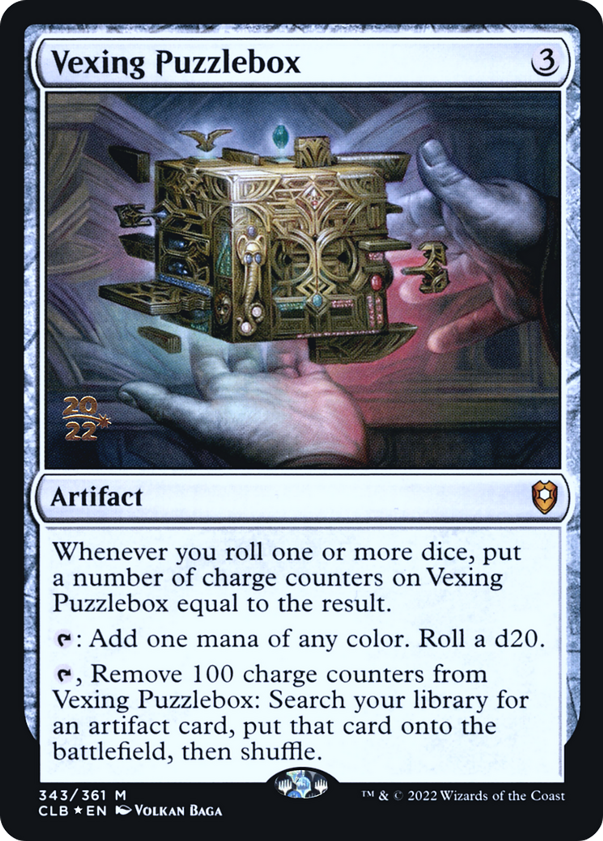 Vexing Puzzlebox — Battle for Baldur's Gate Promos — Magic: The Gathering