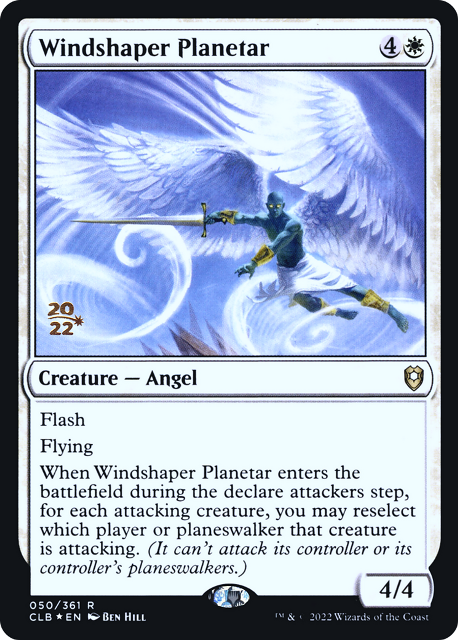 Windshaper Planetar — Battle for Baldur's Gate Promos — Magic: The Gathering