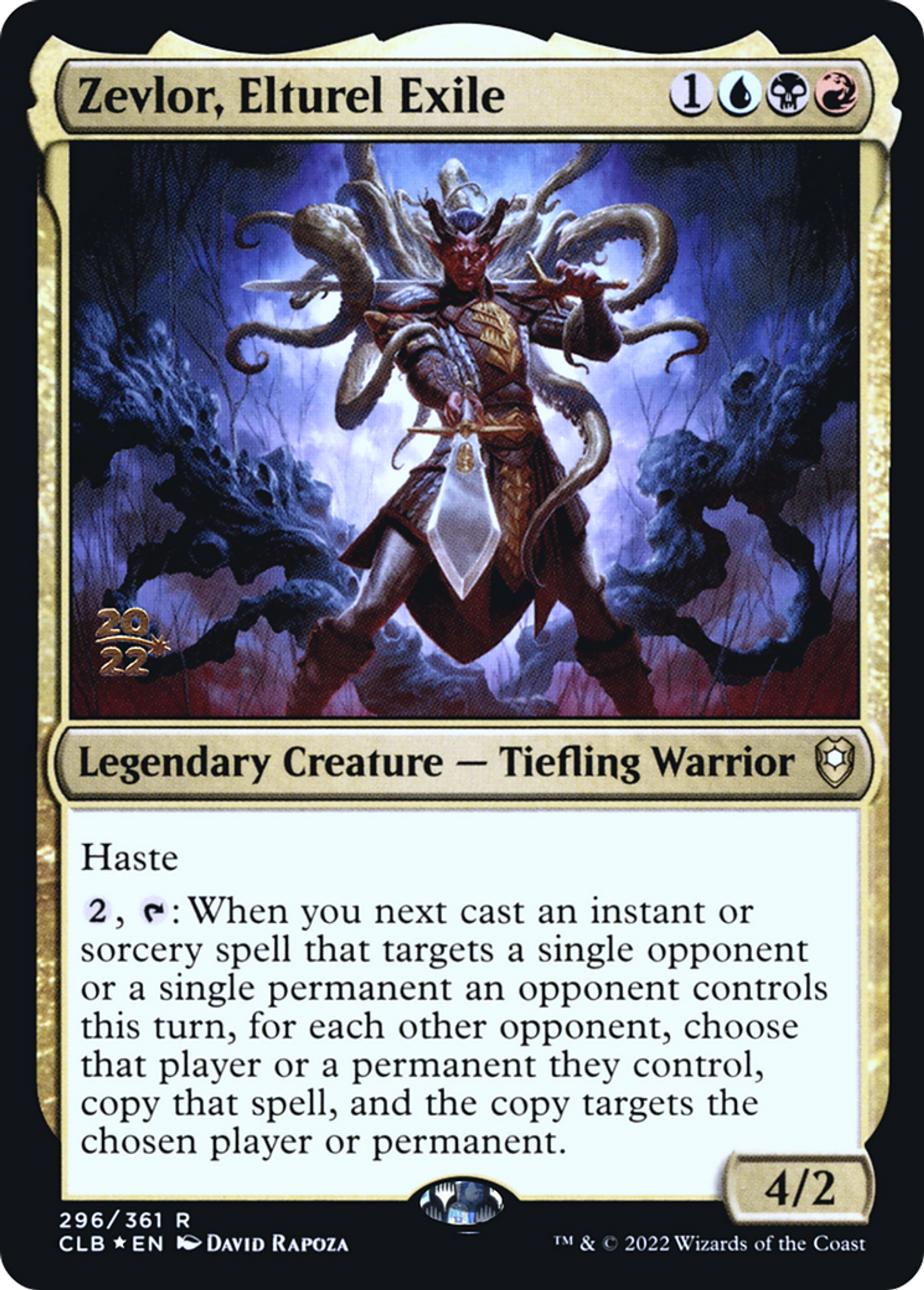 Zevlor, Elturel Exile — Battle for Baldur's Gate Promos — Magic: The Gathering