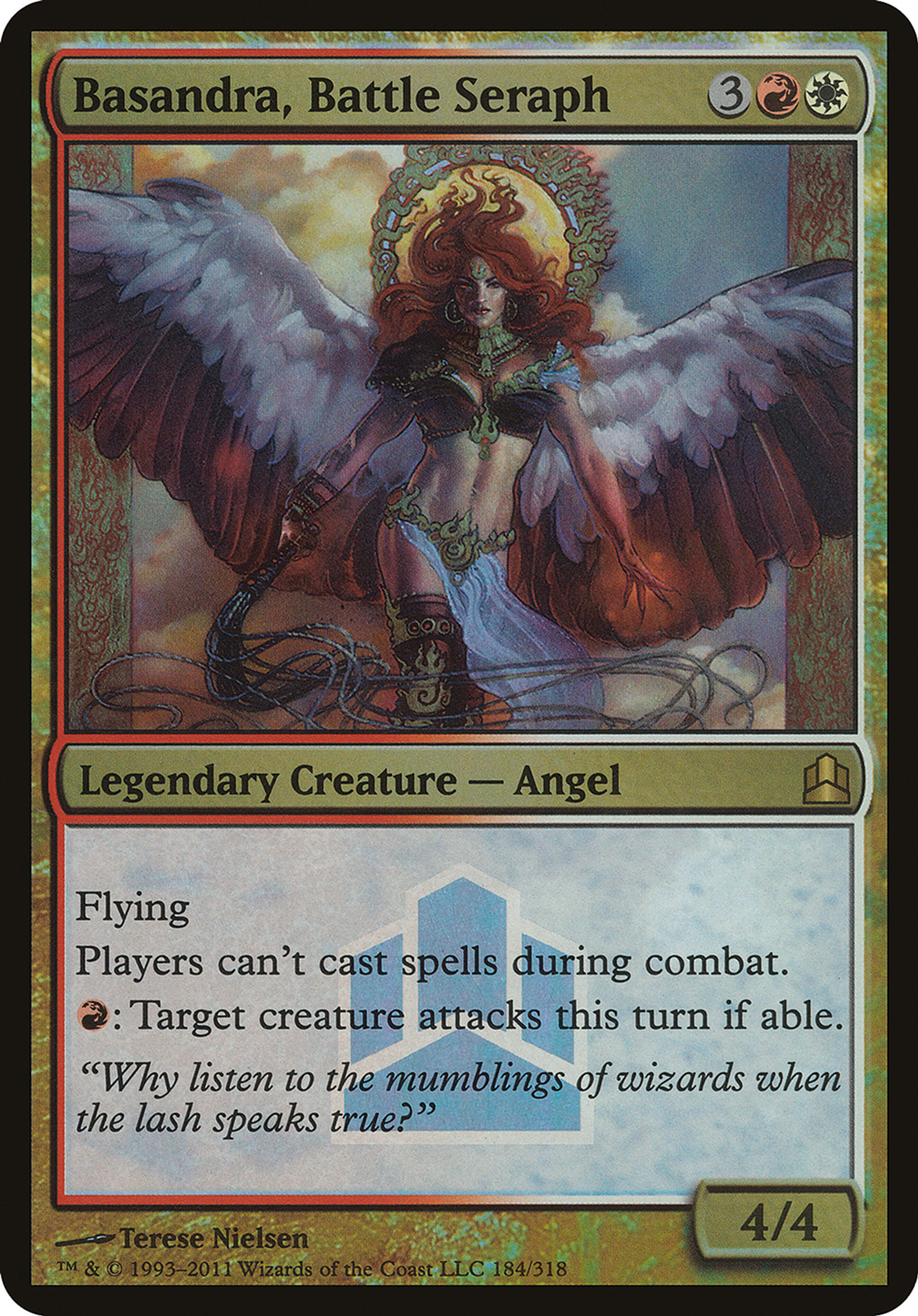 Basandra, Battle Seraph — Commander 2011 Launch Party — Magic: The Gathering