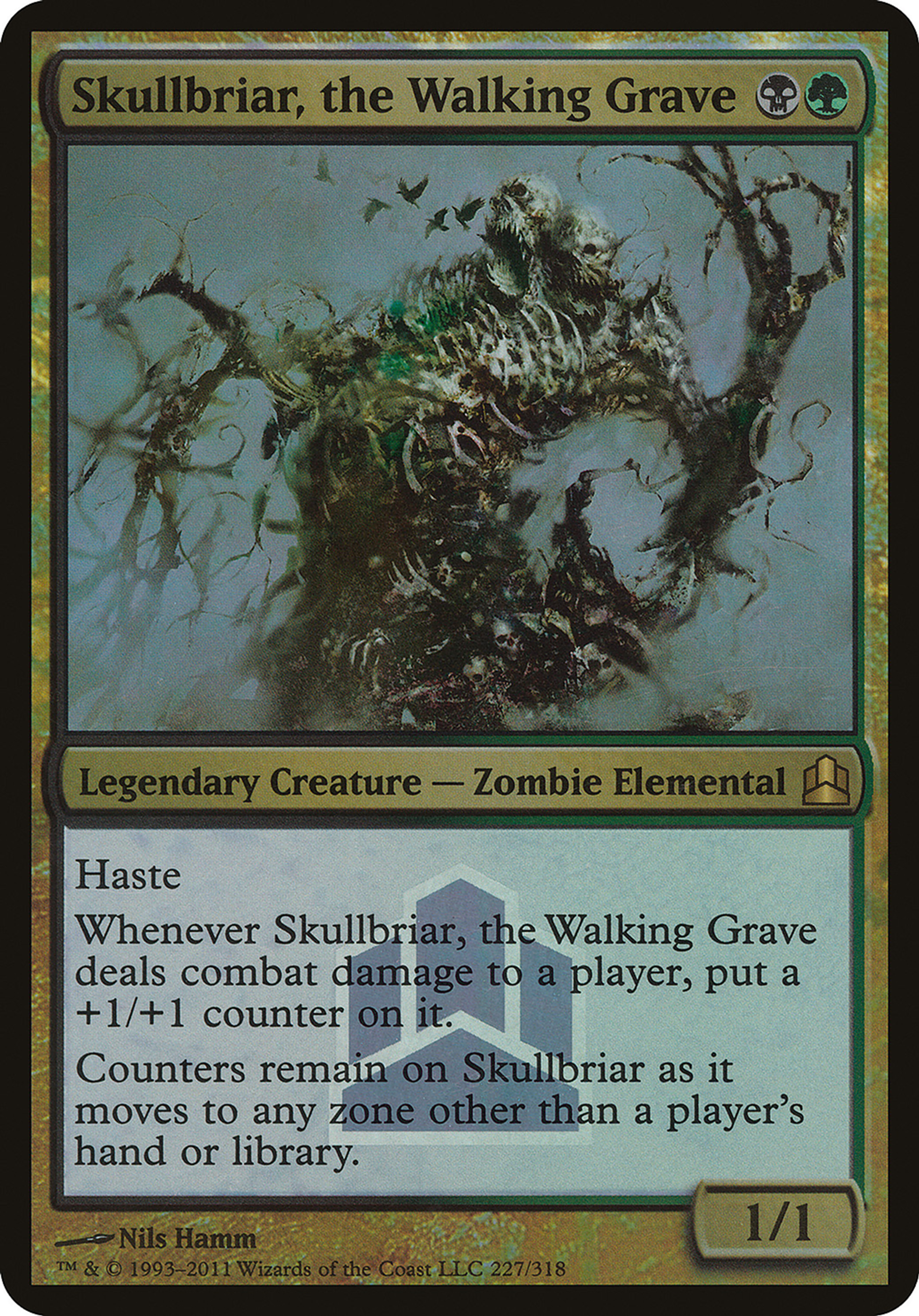 Skullbriar, the Walking Grave — Commander 2011 Launch Party — Magic: The Gathering