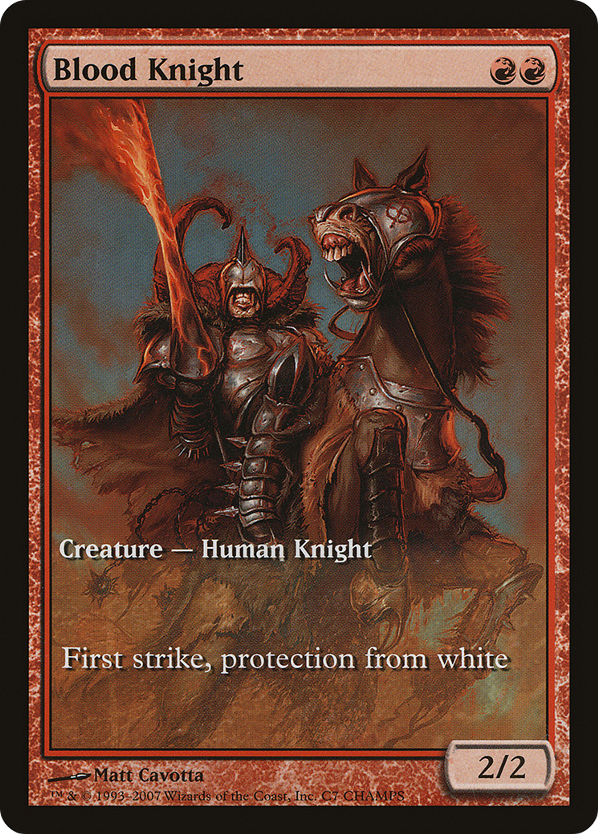 Blood Knight — Champs and States — Magic: The Gathering