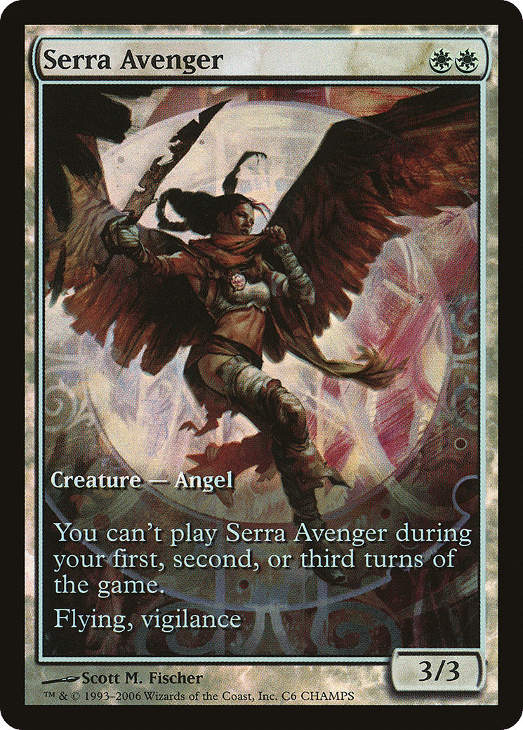 Serra Avenger — Champs and States — Magic: The Gathering