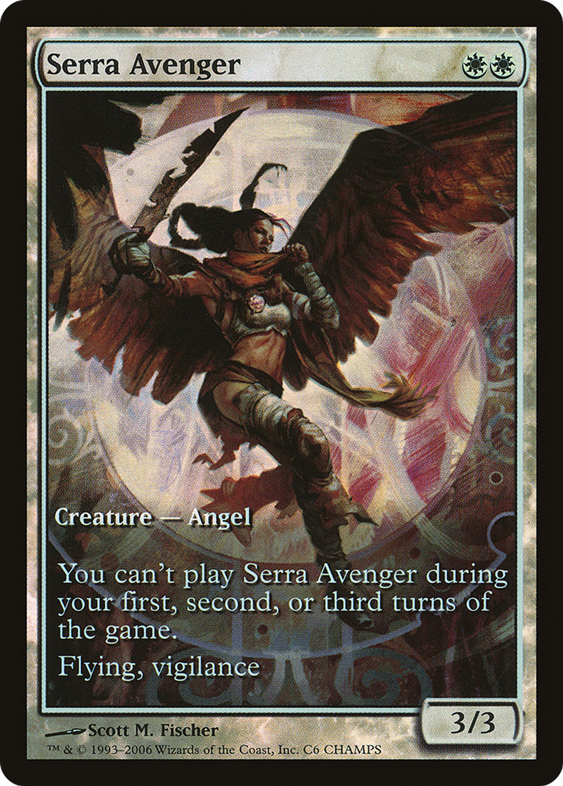 Serra Avenger — Champs and States — Magic: The Gathering