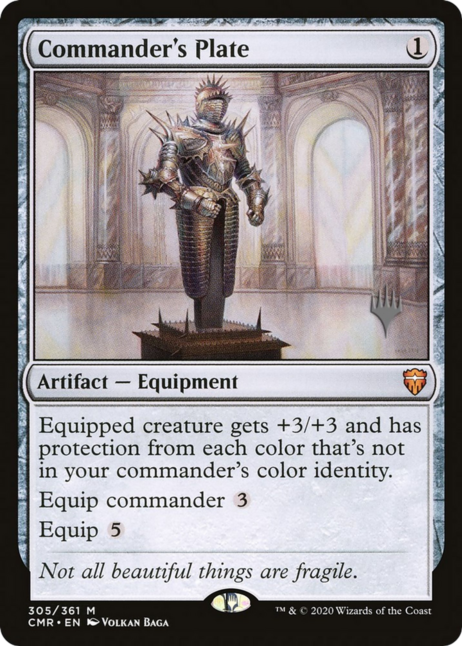 Commander's Plate — Commander Legends Promos — Magic: The Gathering