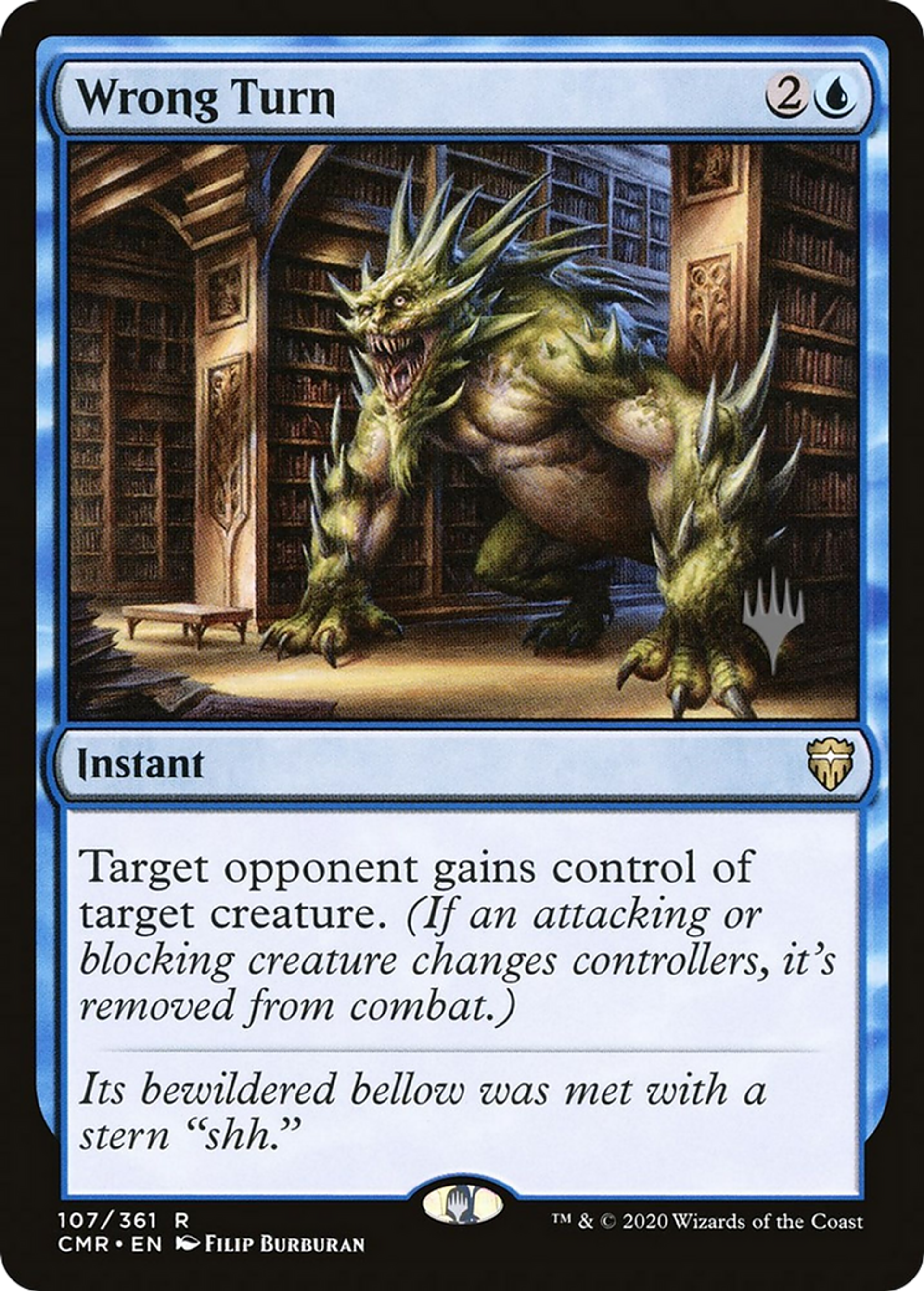 Wrong Turn — Commander Legends Promos — Magic: The Gathering