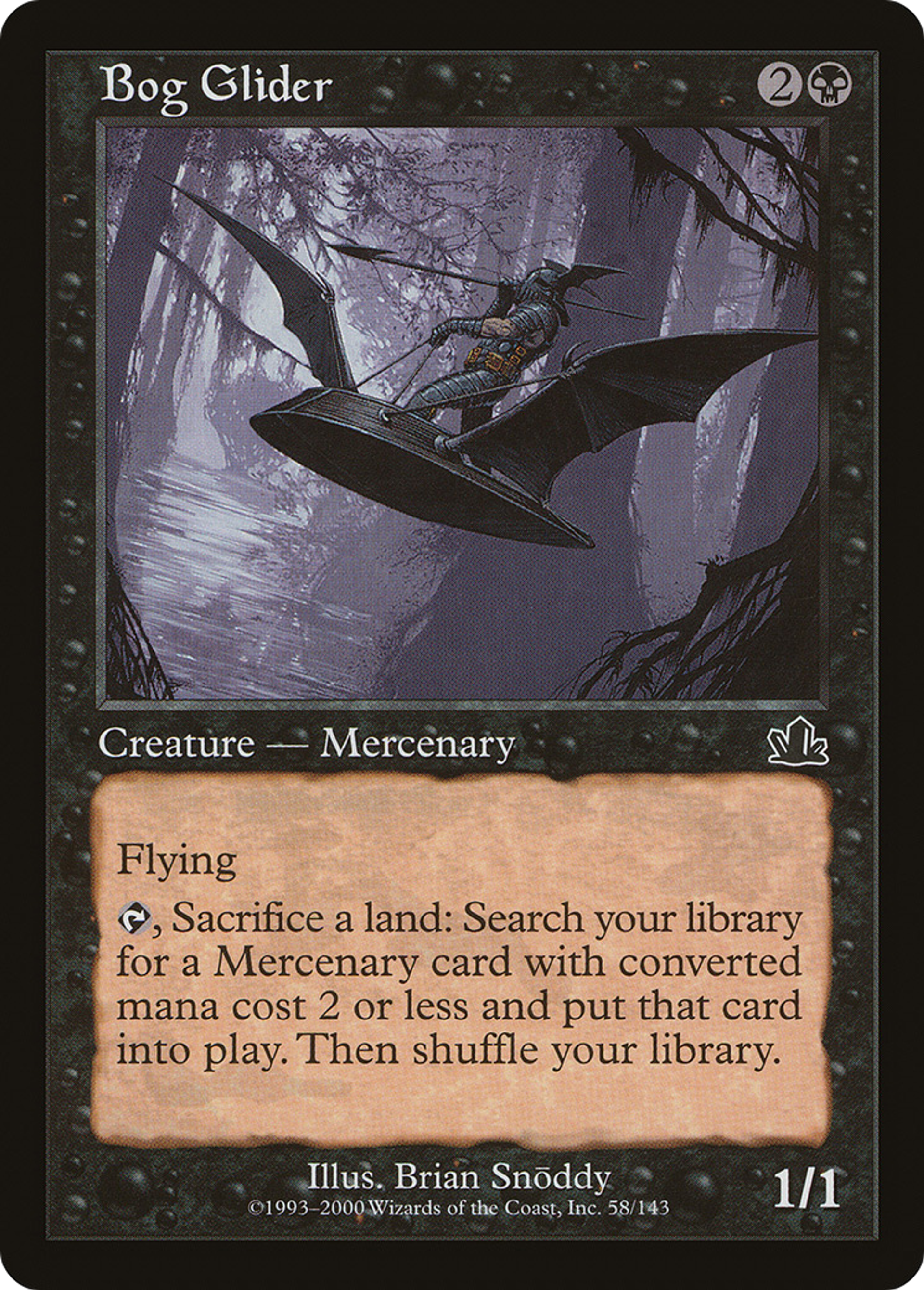 Planeur des marécages — Prophecy — Magic: The Gathering