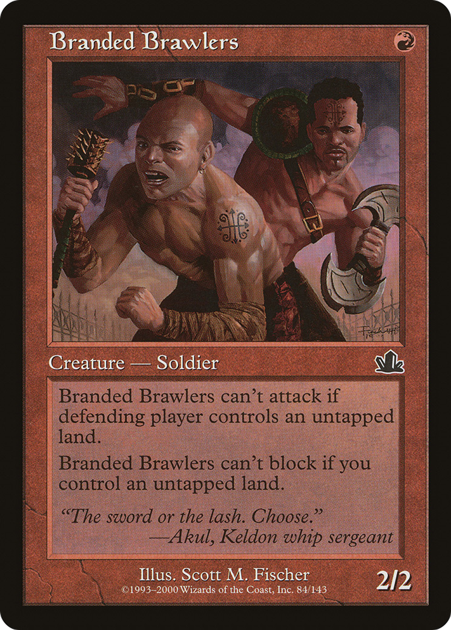 Bagarreurs tatoués — Prophecy — Magic: The Gathering