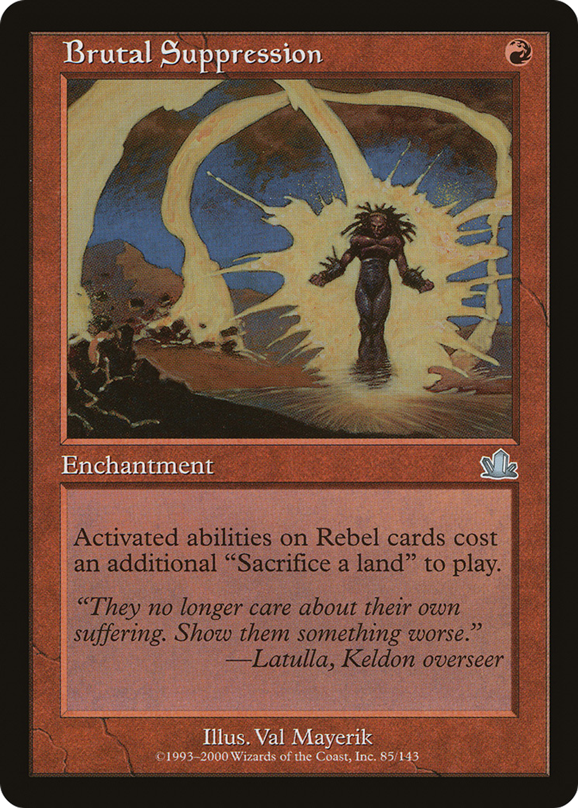 Brutal Suppression — Prophecy — Magic: The Gathering