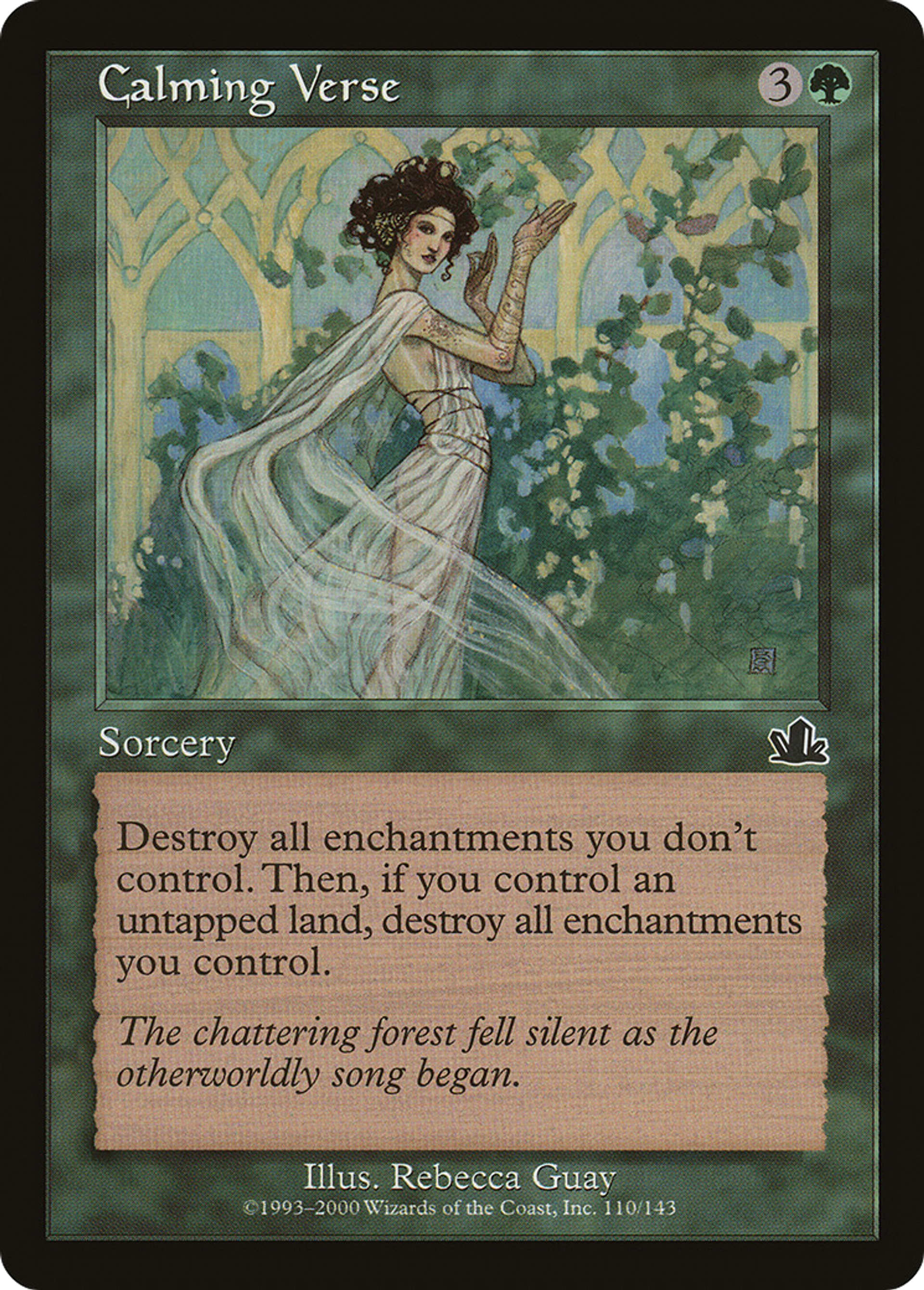 Calming Verse — Prophecy — Magic: The Gathering