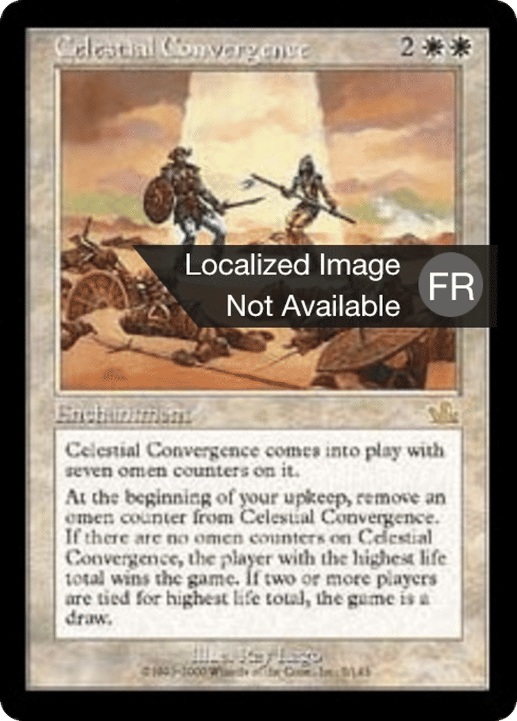 Convergence céleste — Prophecy — Magic: The Gathering