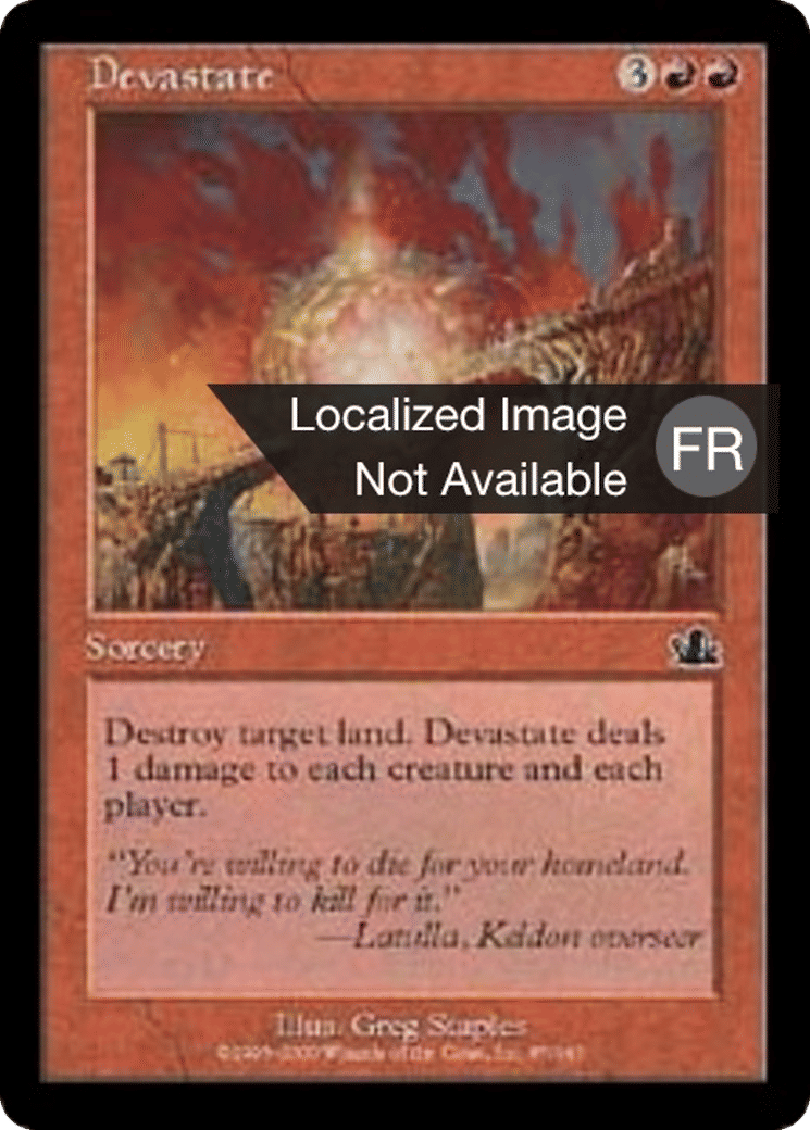 Attaque dévastatrice — Prophecy — Magic: The Gathering