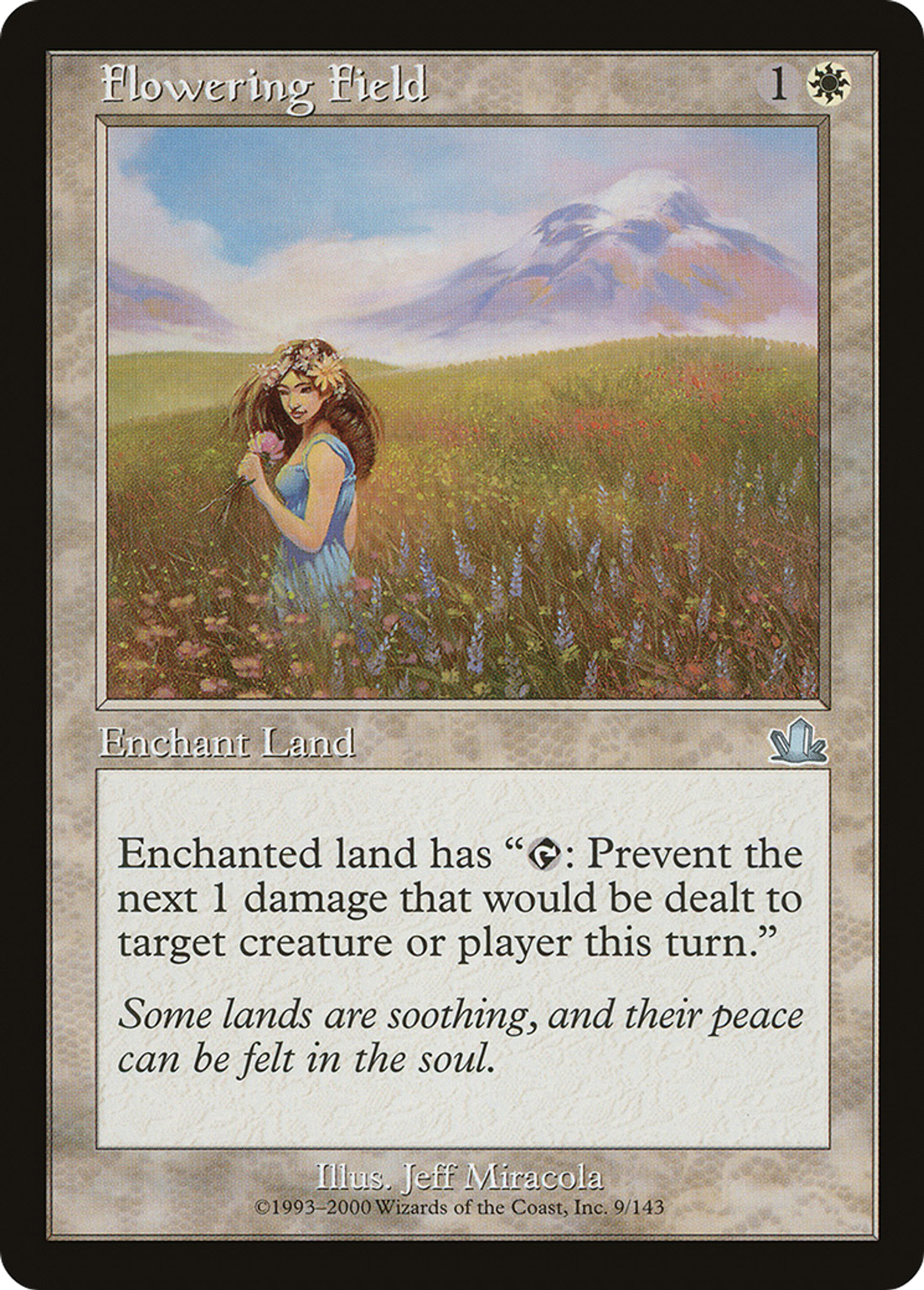 Champ fleurissant — Prophecy — Magic: The Gathering