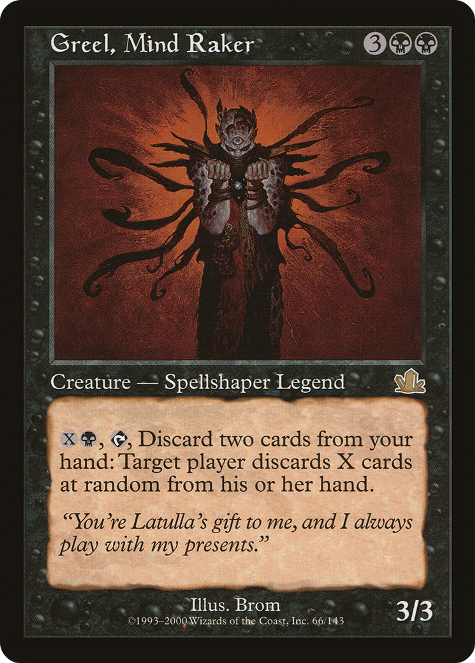 Greel, Mind Raker — Prophecy — Magic: The Gathering