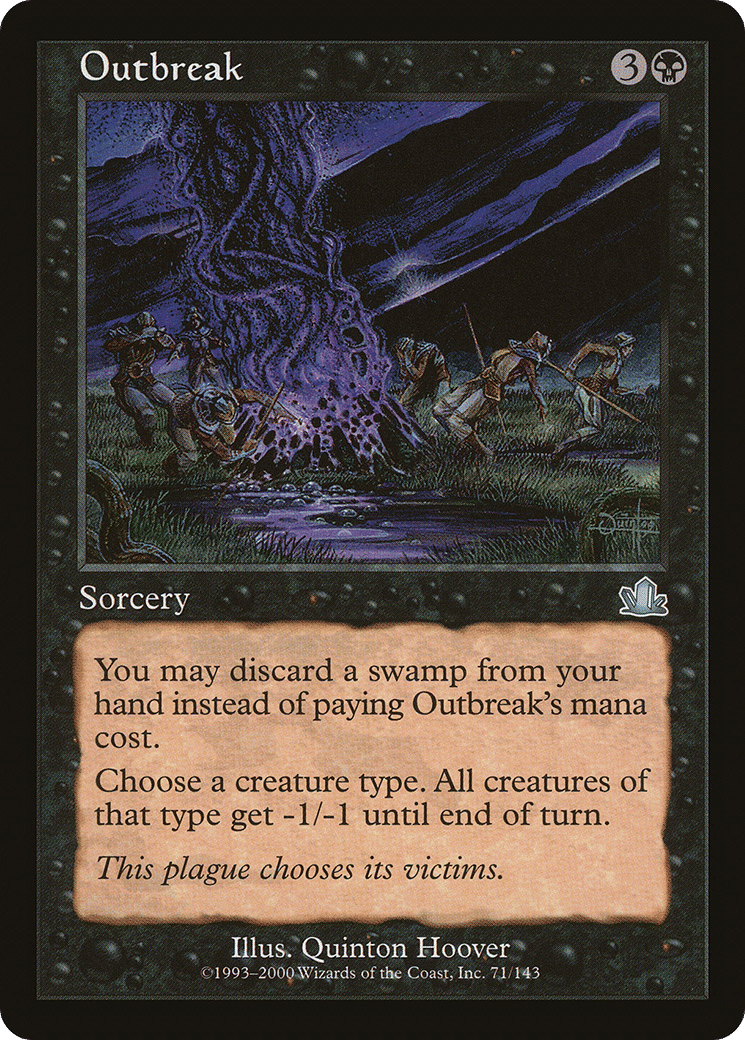 Outbreak — Prophecy — Magic: The Gathering