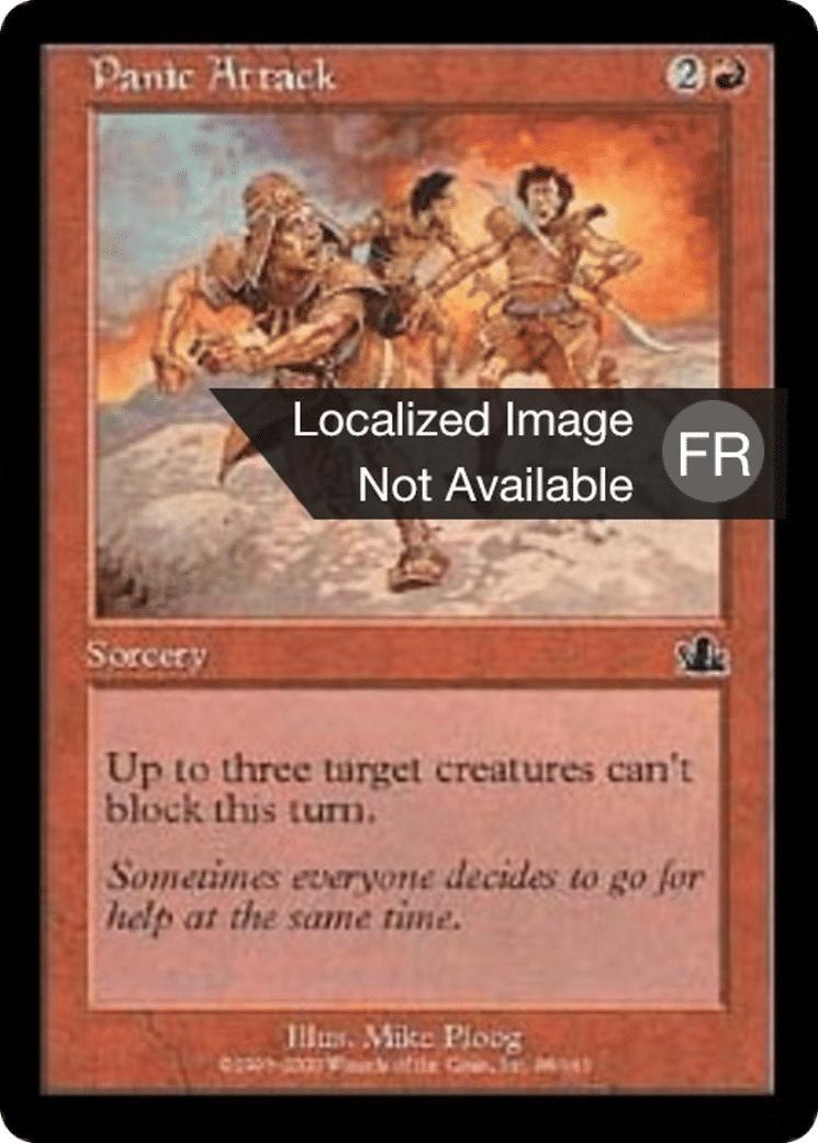 Attaque paniquante — Prophecy — Magic: The Gathering