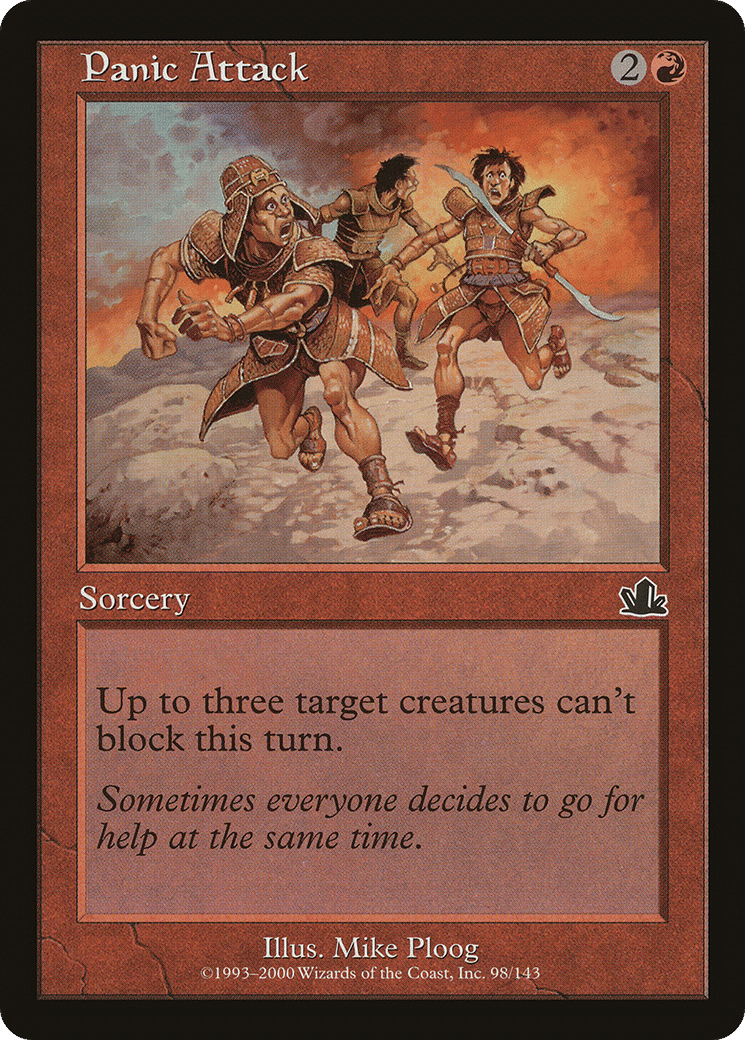 Panic Attack — Prophecy — Magic: The Gathering
