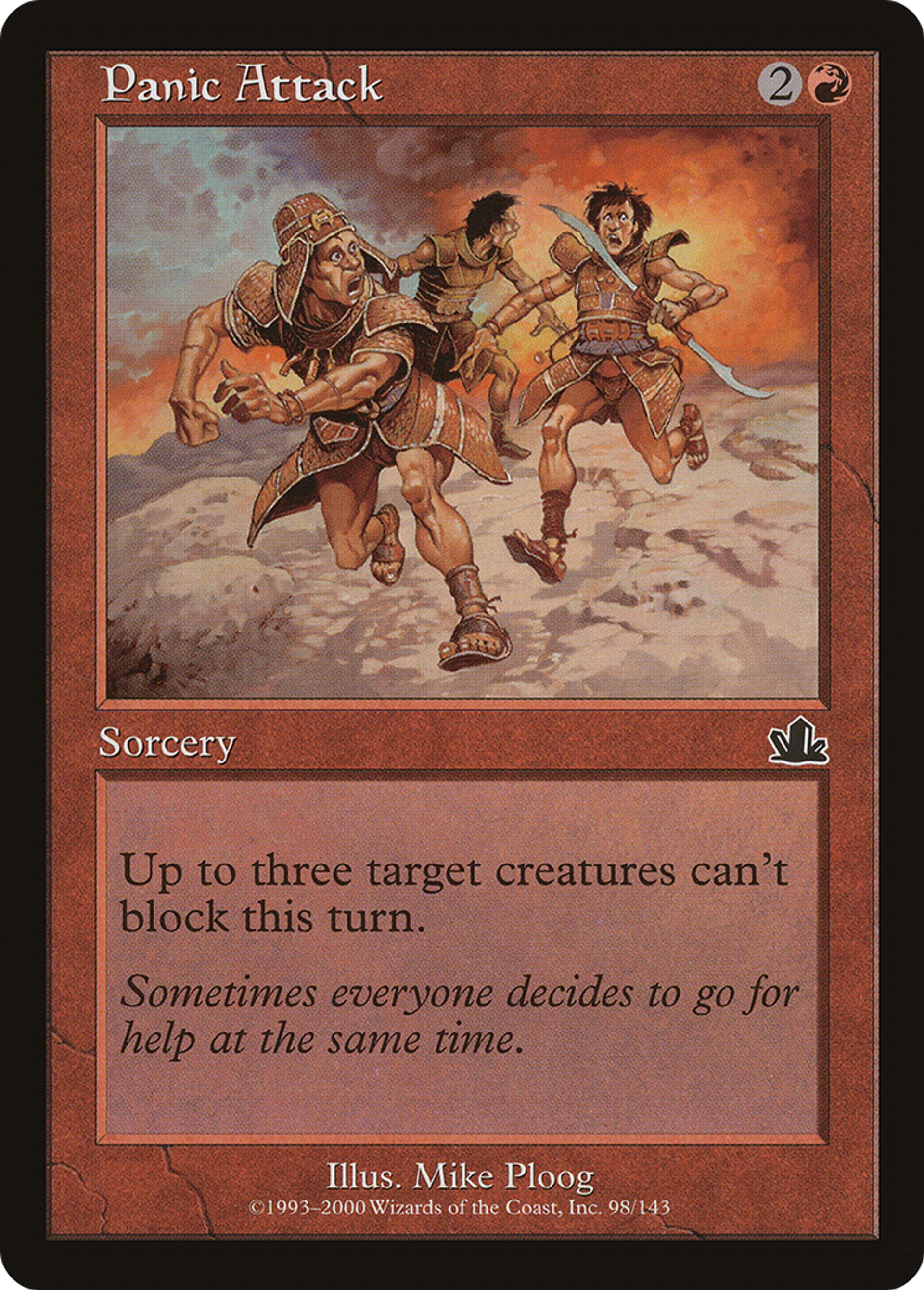 Panic Attack — Prophecy — Magic: The Gathering