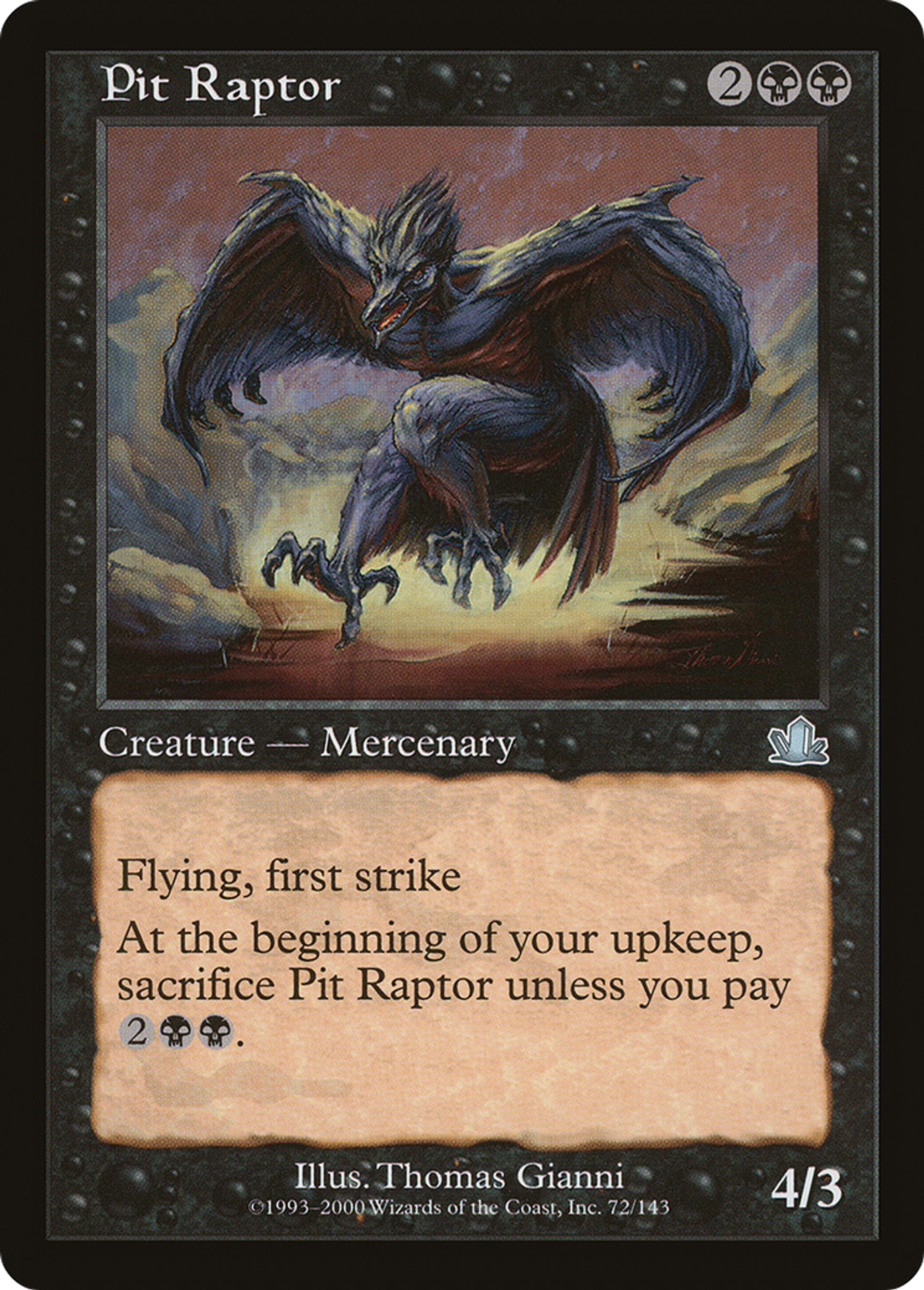 Rapace des abîmes — Prophecy — Magic: The Gathering