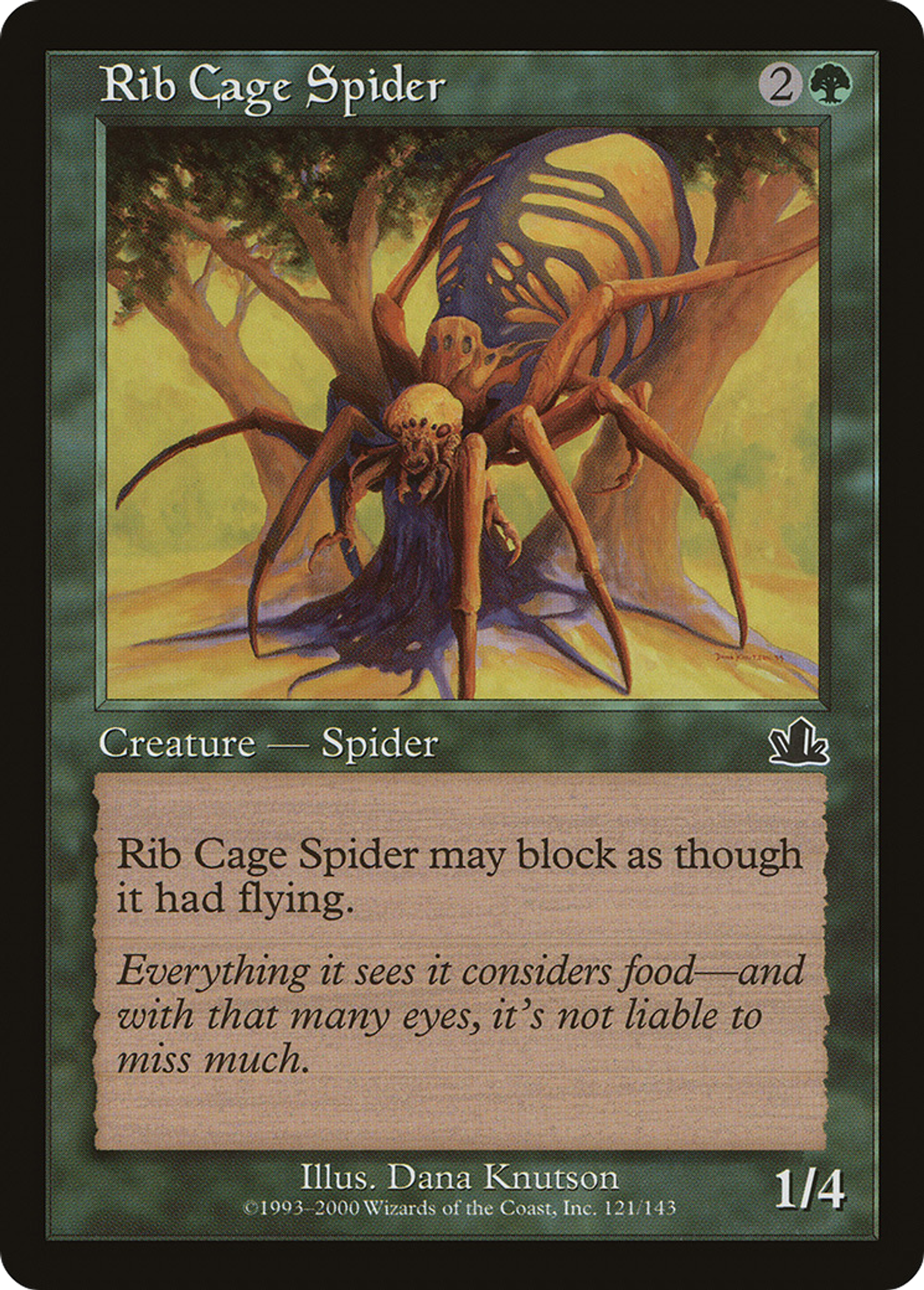 Rib Cage Spider — Prophecy — Magic: The Gathering
