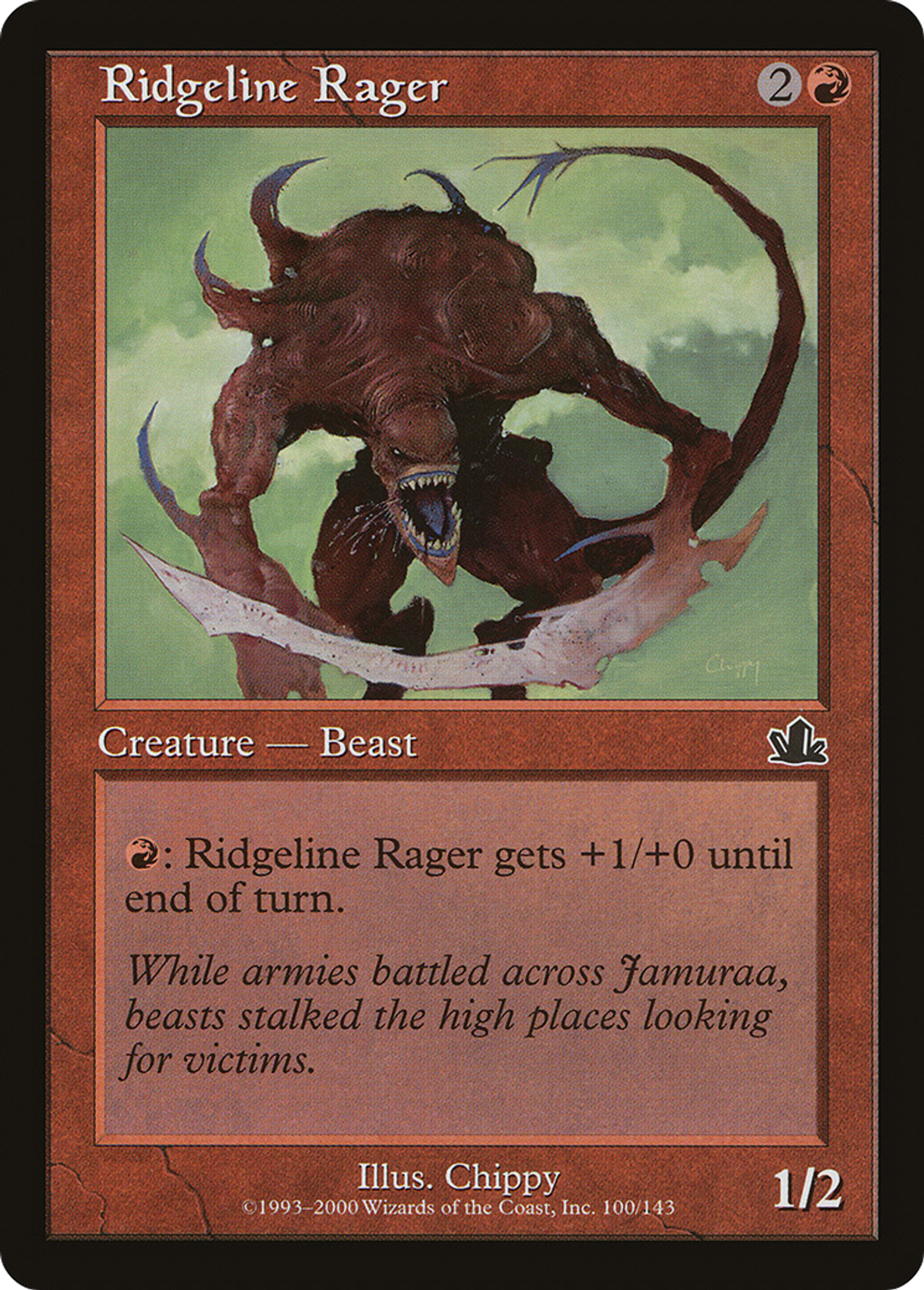 Furie des crêtes — Prophecy — Magic: The Gathering