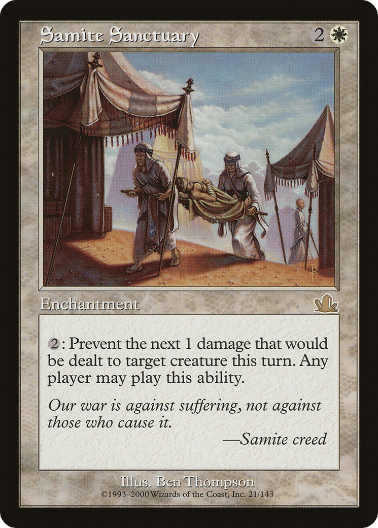 Samite Sanctuary — Prophecy — Magic: The Gathering