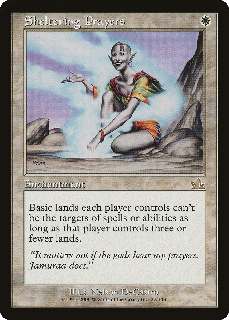 Sheltering Prayers — Prophecy — Magic: The Gathering