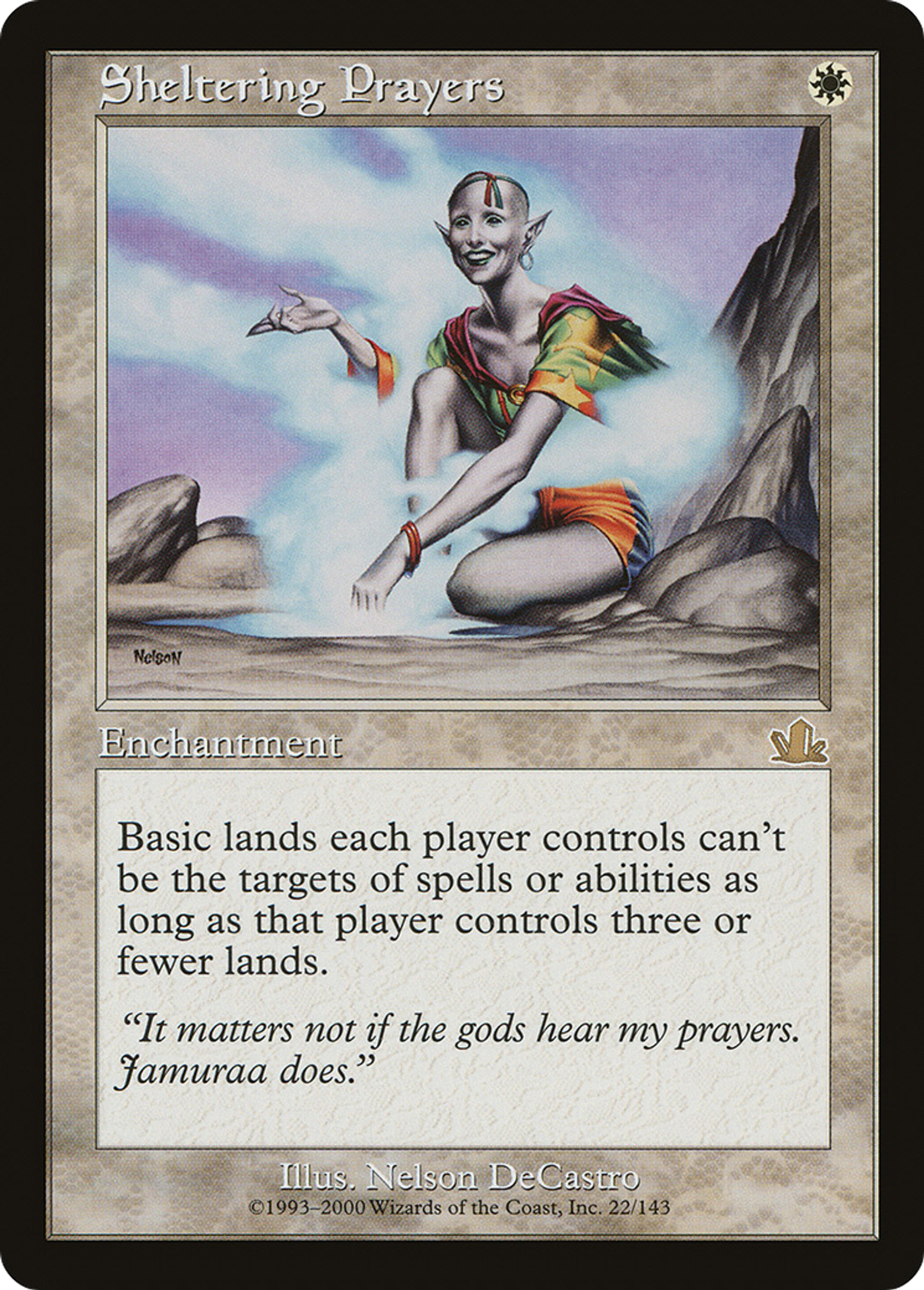Sheltering Prayers — Prophecy — Magic: The Gathering