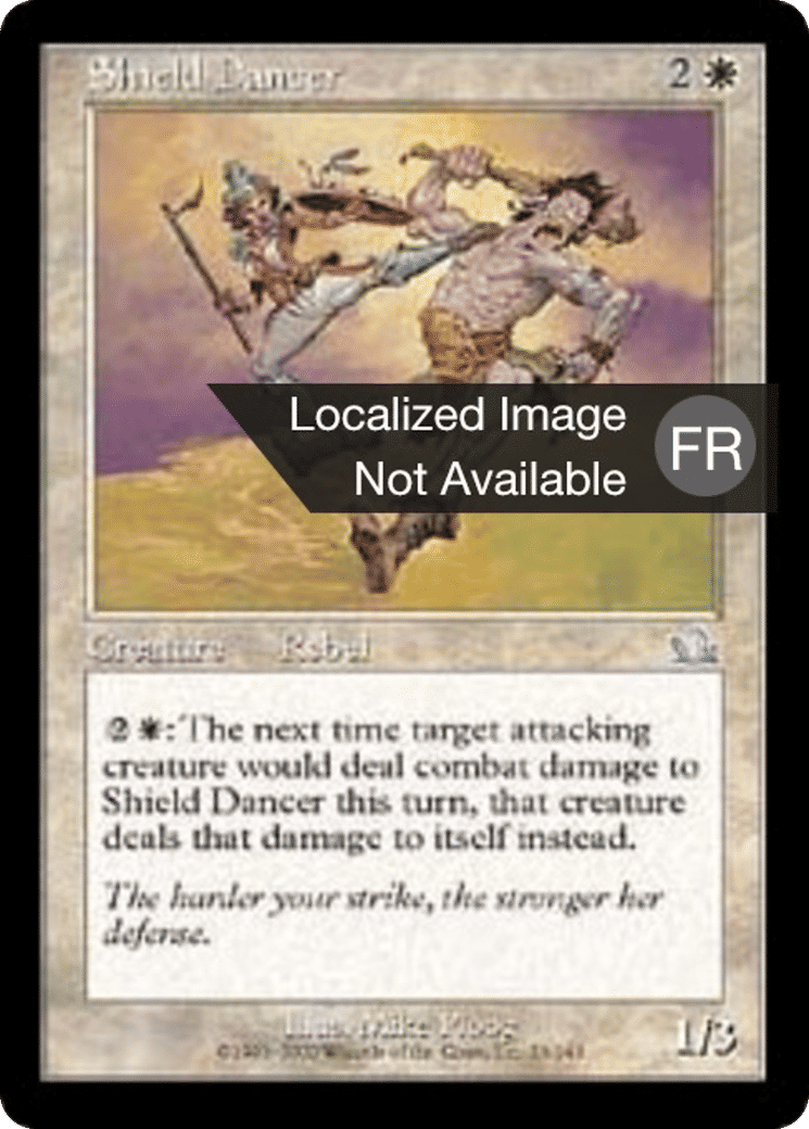 Danseuse au bouclier — Prophecy — Magic: The Gathering