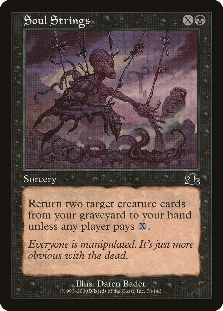Soul Strings — Prophecy — Magic: The Gathering