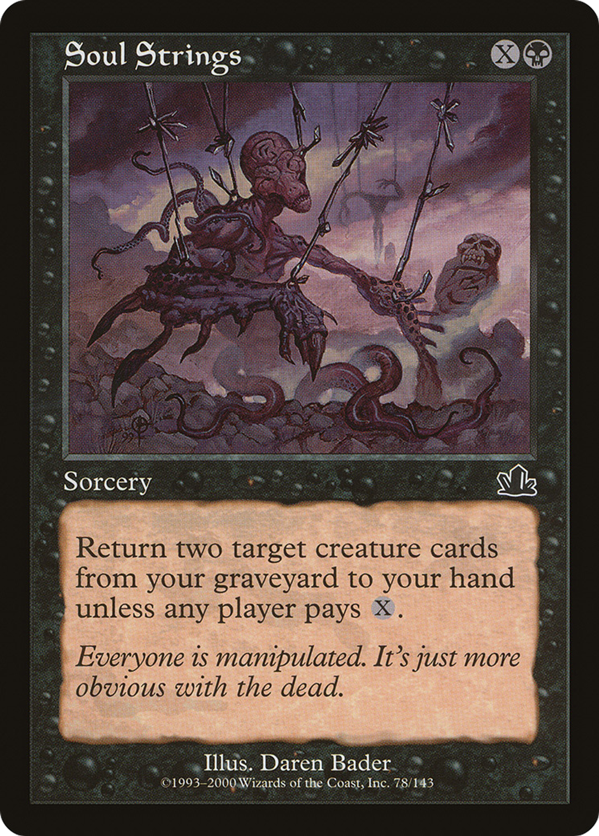 Cordes des âmes — Prophecy — Magic: The Gathering