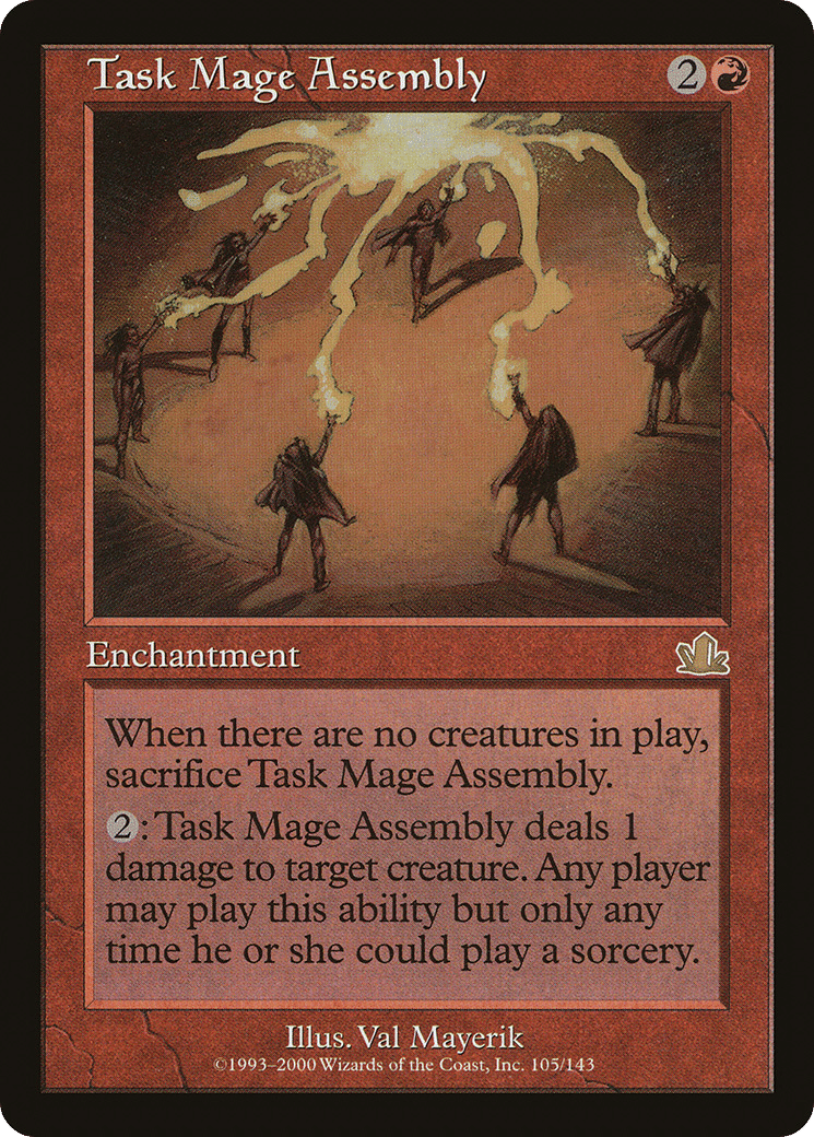 Task Mage Assembly — Prophecy — Magic: The Gathering