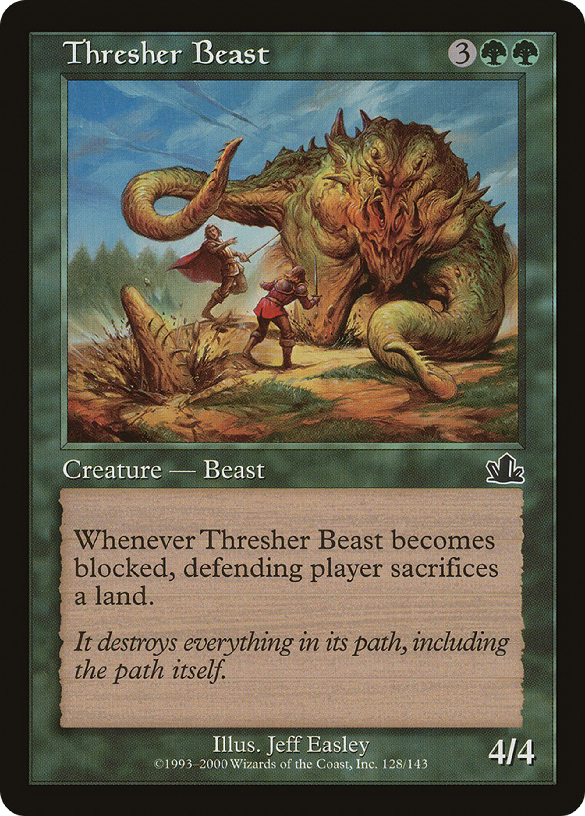 Thresher Beast — Prophecy — Magic: The Gathering