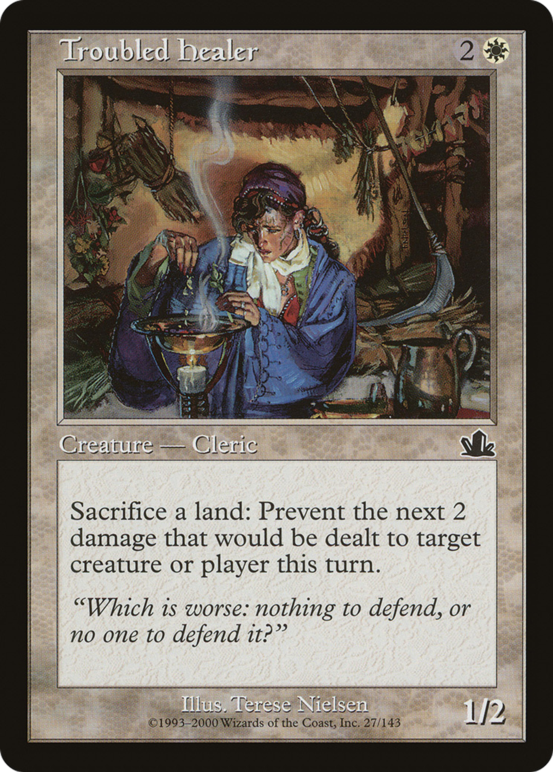 Guerisseur inquiet — Prophecy — Magic: The Gathering