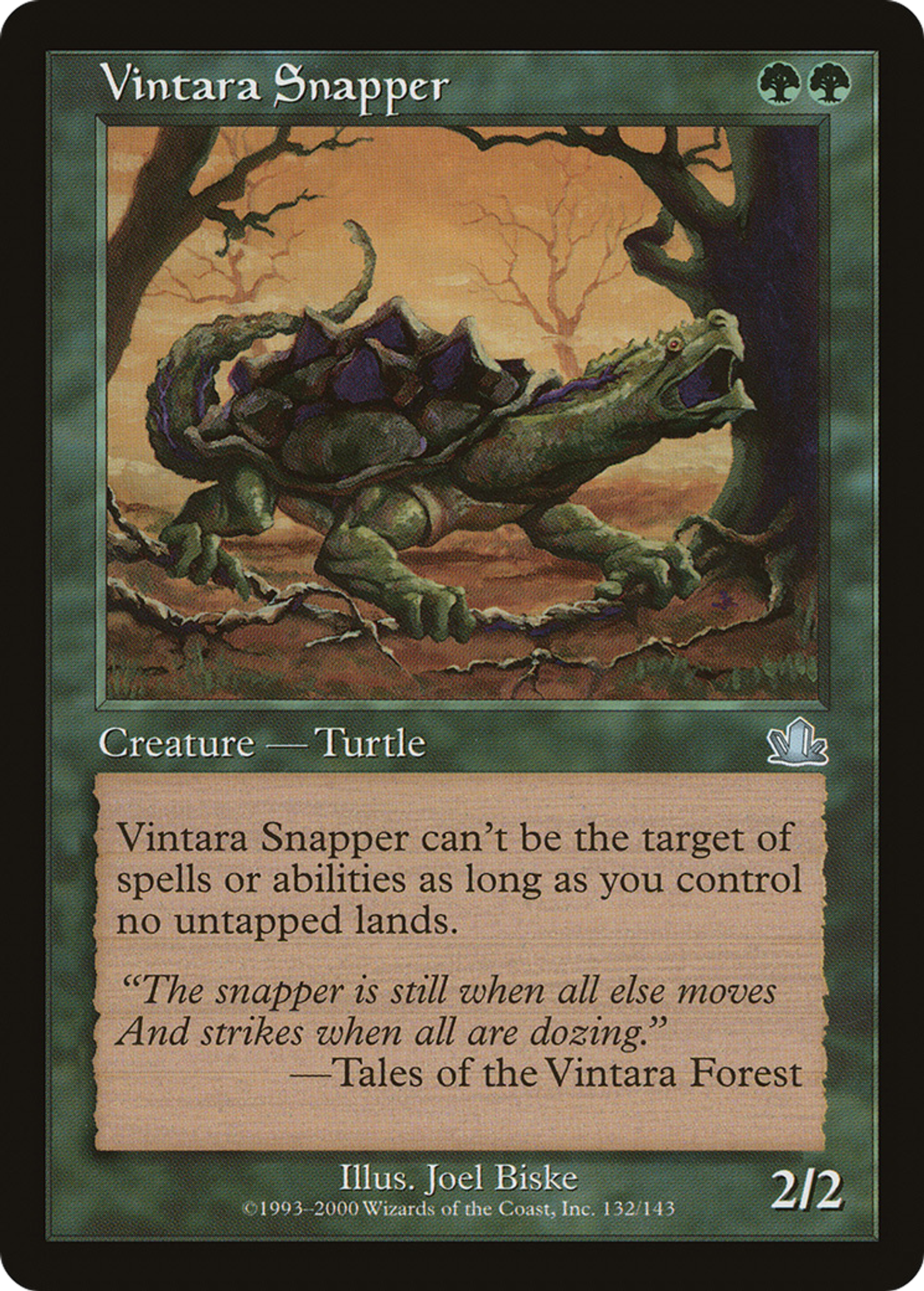 Vintara Snapper — Prophecy — Magic: The Gathering