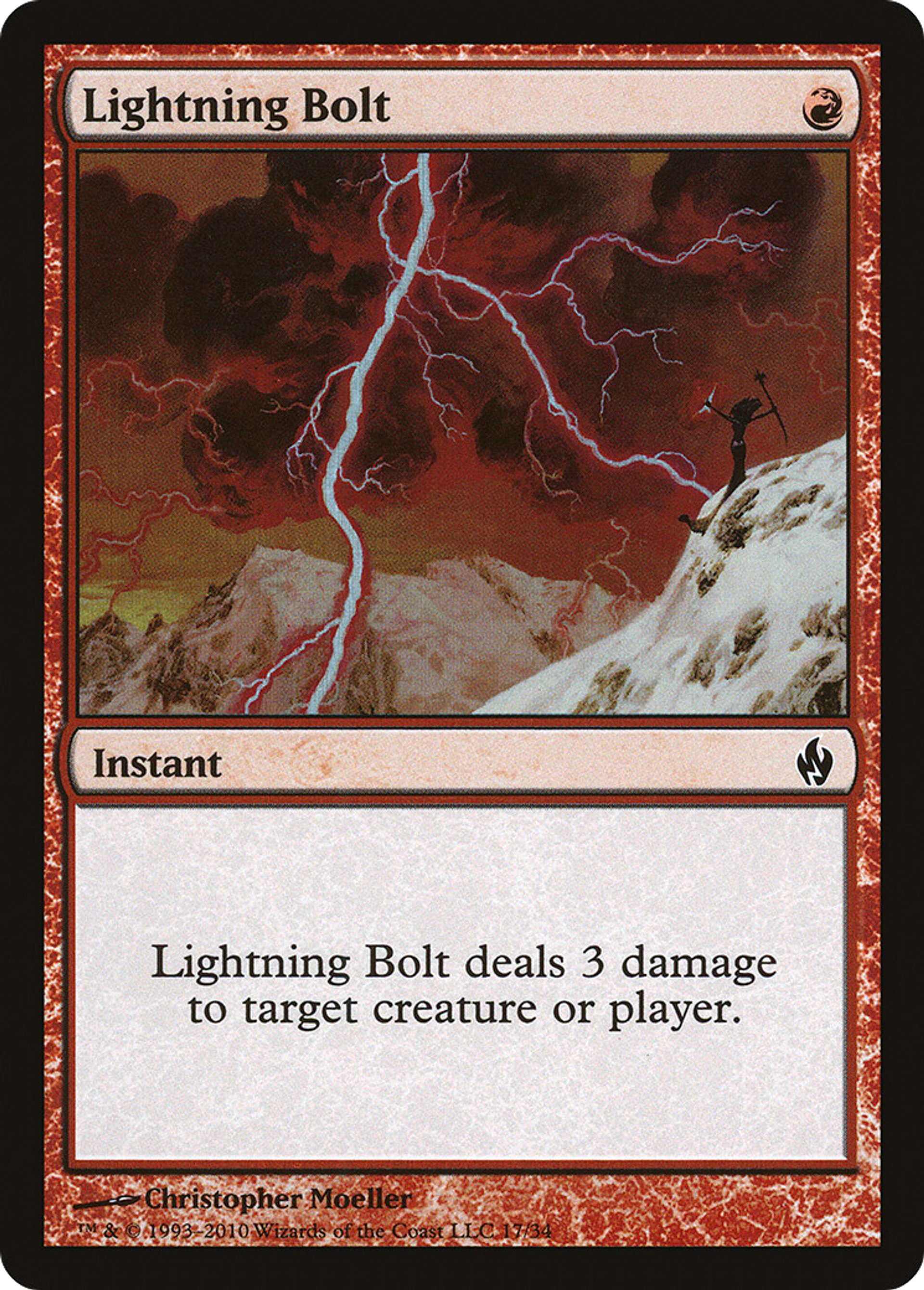 Foudre — Premium Deck Series: Fire and Lightning — Magic: The Gathering