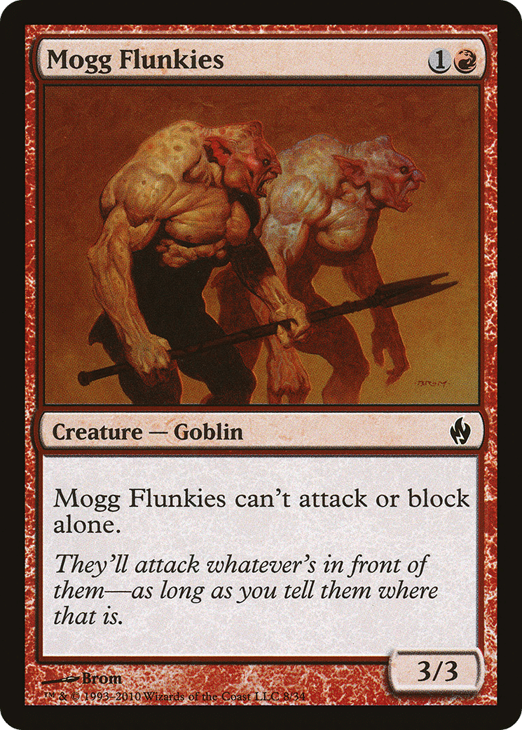 Mogg Flunkies — Premium Deck Series: Fire and Lightning — Magic: The Gathering
