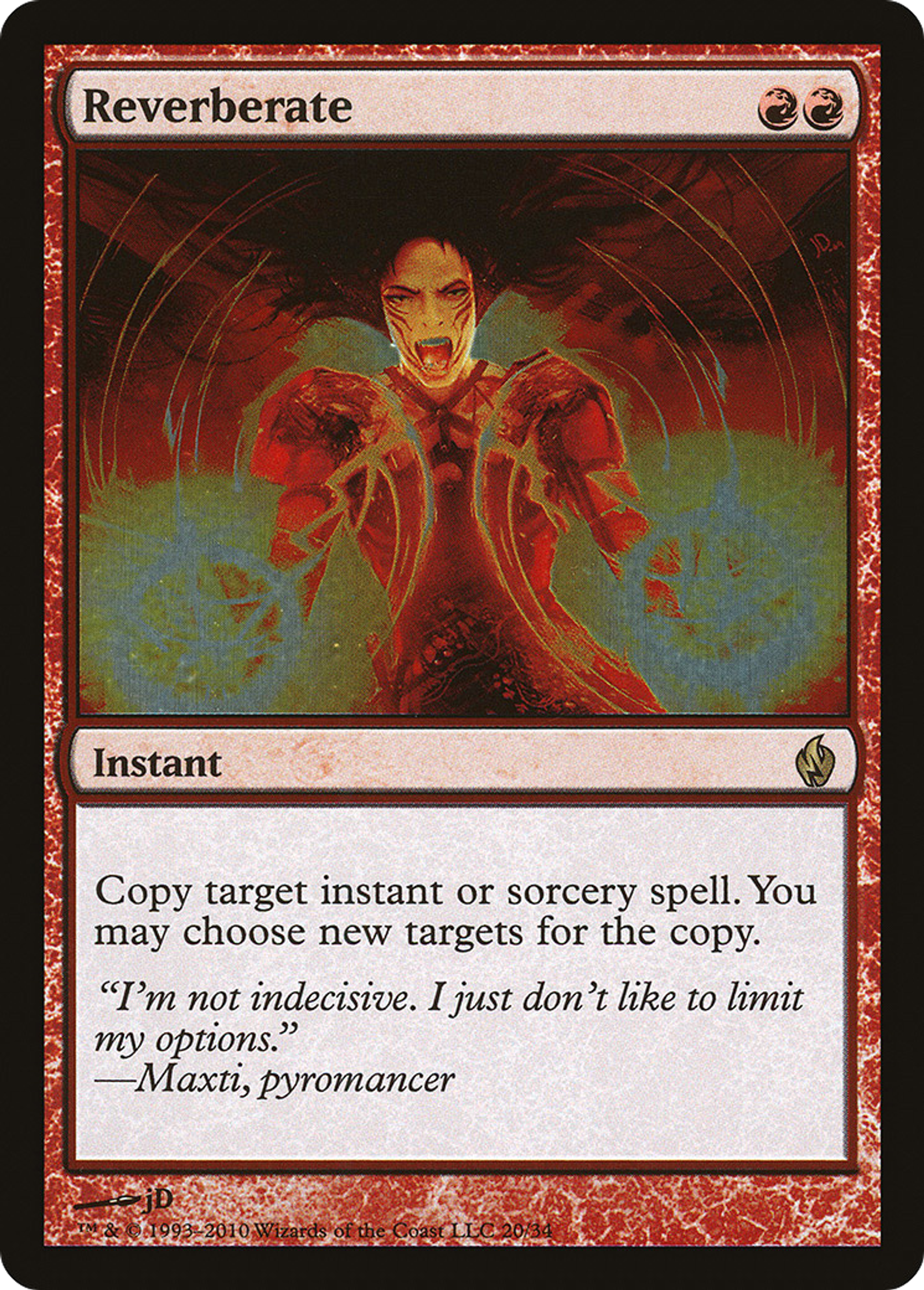 Réverbérer — Premium Deck Series: Fire and Lightning — Magic: The Gathering