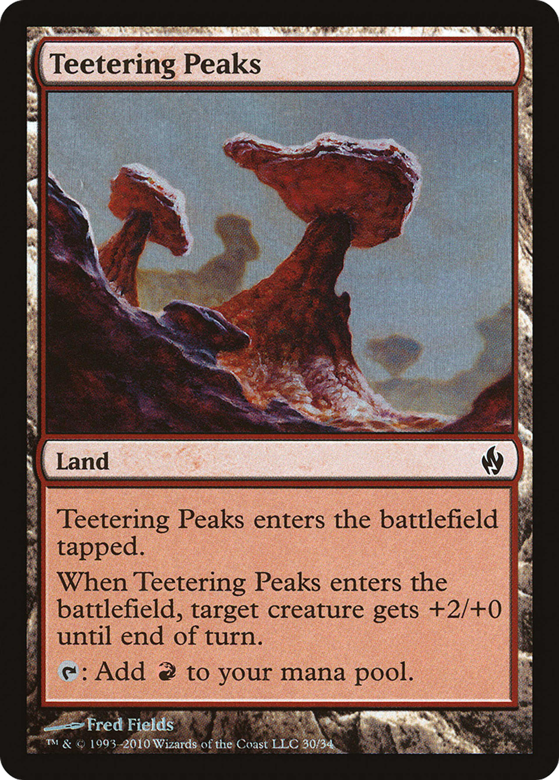 Pics vacillants — Premium Deck Series: Fire and Lightning — Magic: The Gathering