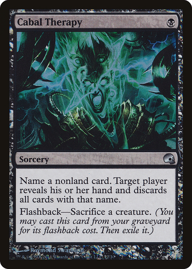 Cabal Therapy from Premium Deck Series: Graveborn - Magic: The Gathering