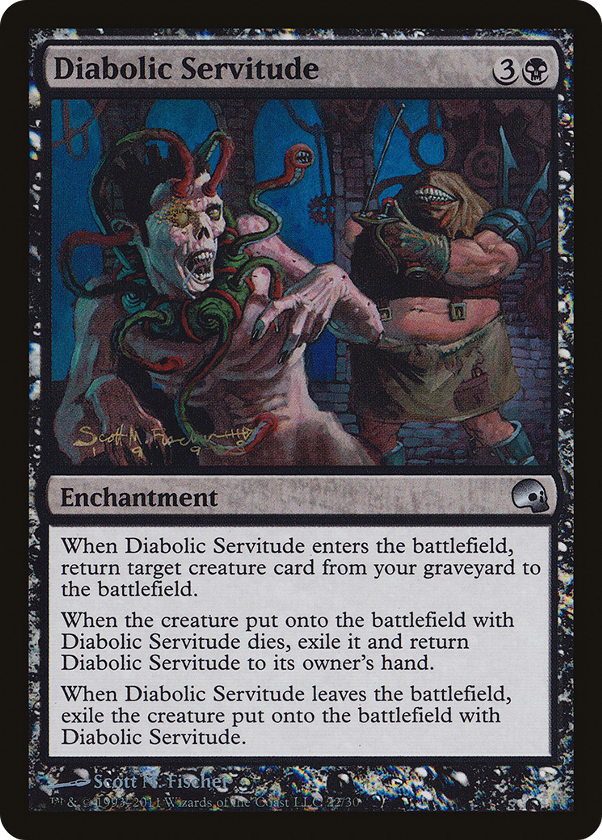 Servitude diabolique — Premium Deck Series: Graveborn — Magic: The Gathering