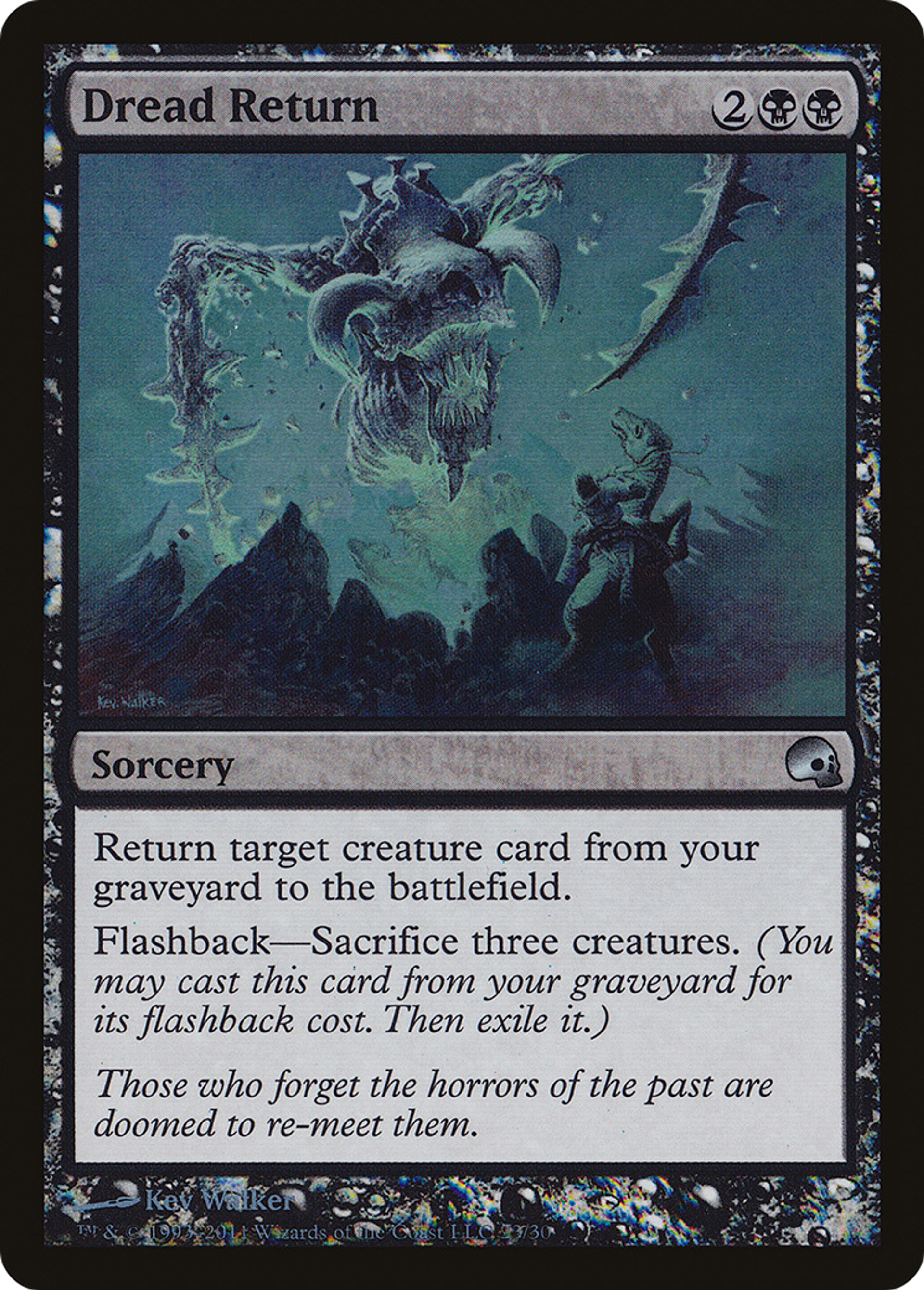 Retour de l'effroi — Premium Deck Series: Graveborn — Magic: The Gathering