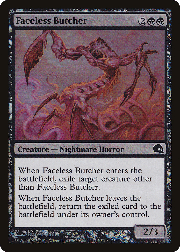 Faceless Butcher — Premium Deck Series: Graveborn — Magic: The Gathering
