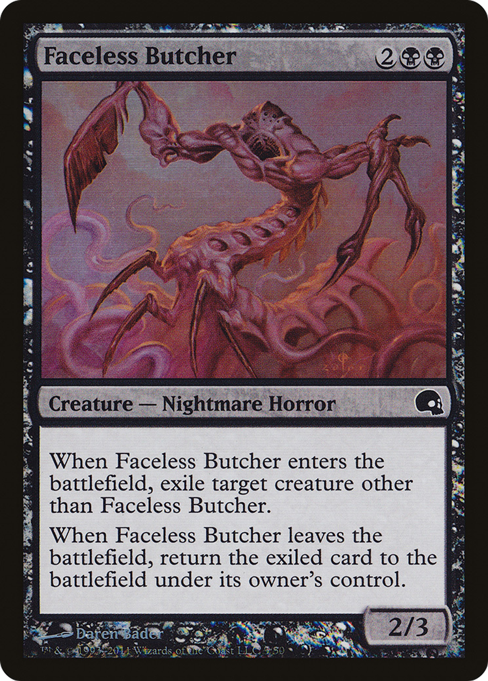 Boucher sans visage — Premium Deck Series: Graveborn — Magic: The Gathering