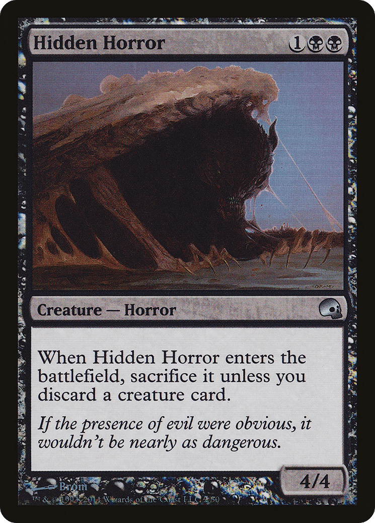 Hidden Horror — Premium Deck Series: Graveborn — Magic: The Gathering