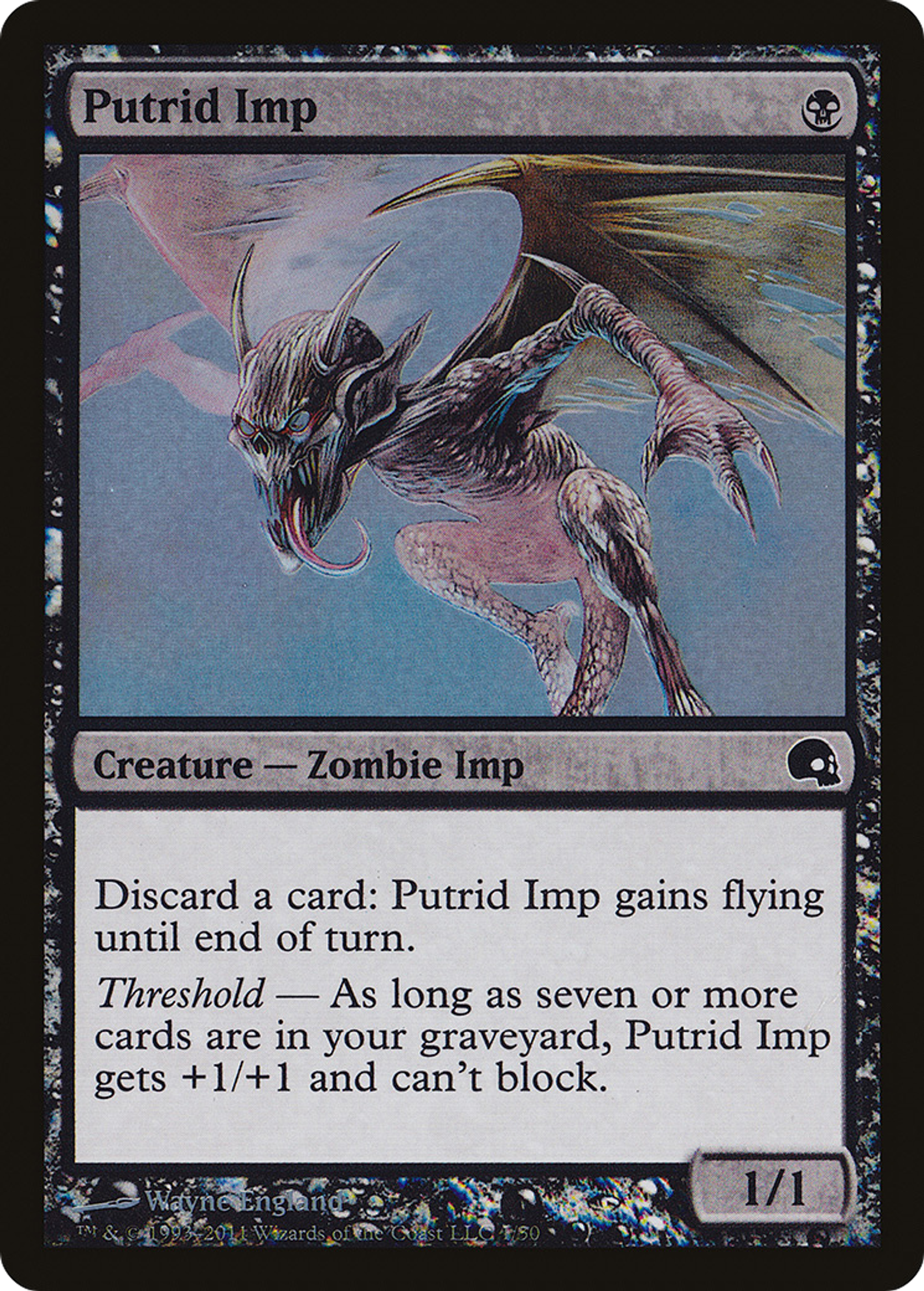 Putrid Imp — Premium Deck Series: Graveborn — Magic: The Gathering