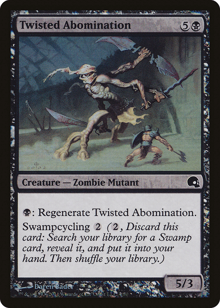 Twisted Abomination — Premium Deck Series: Graveborn — Magic: The Gathering