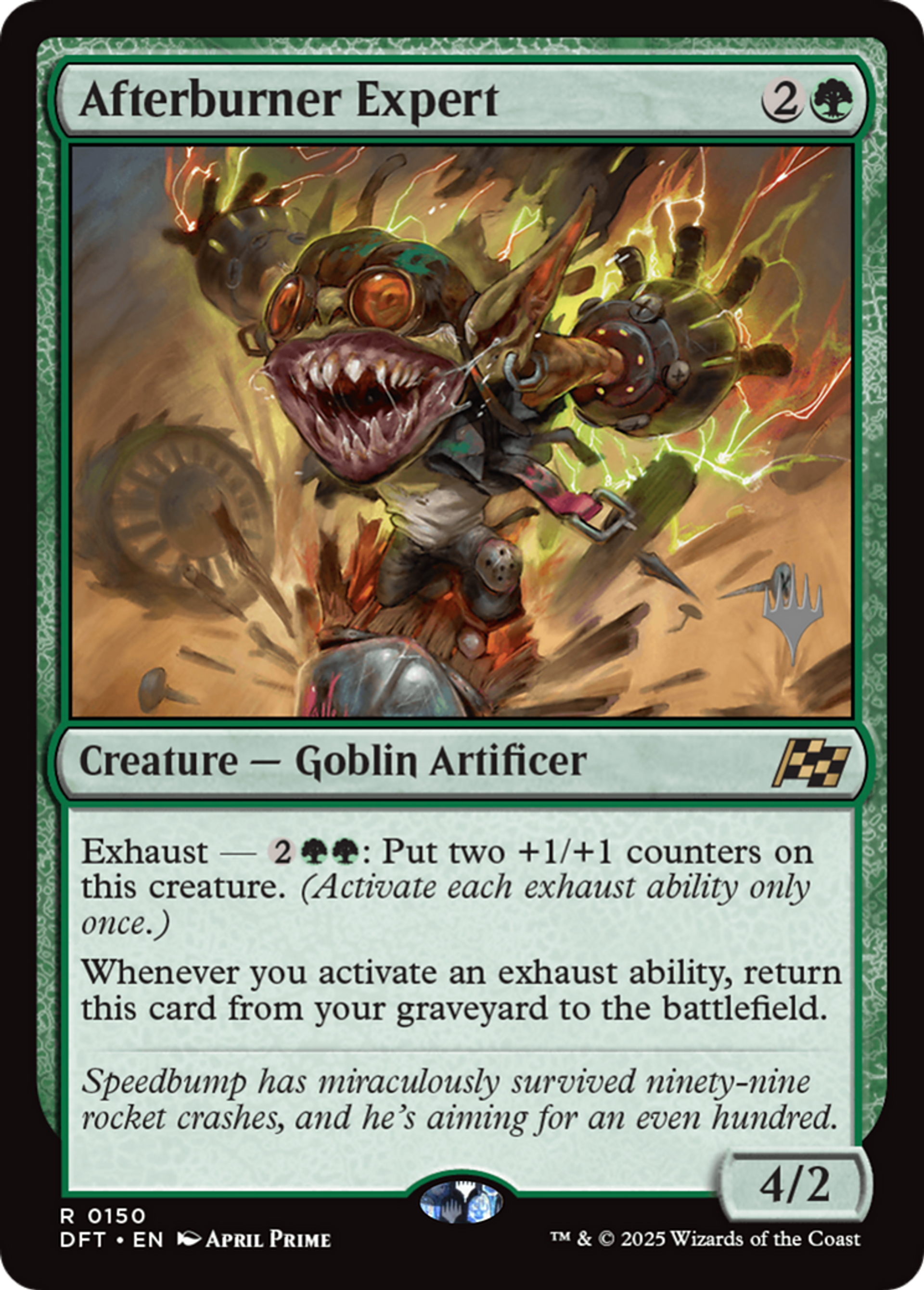 Afterburner Expert — Aetherdrift Promos — Magic: The Gathering