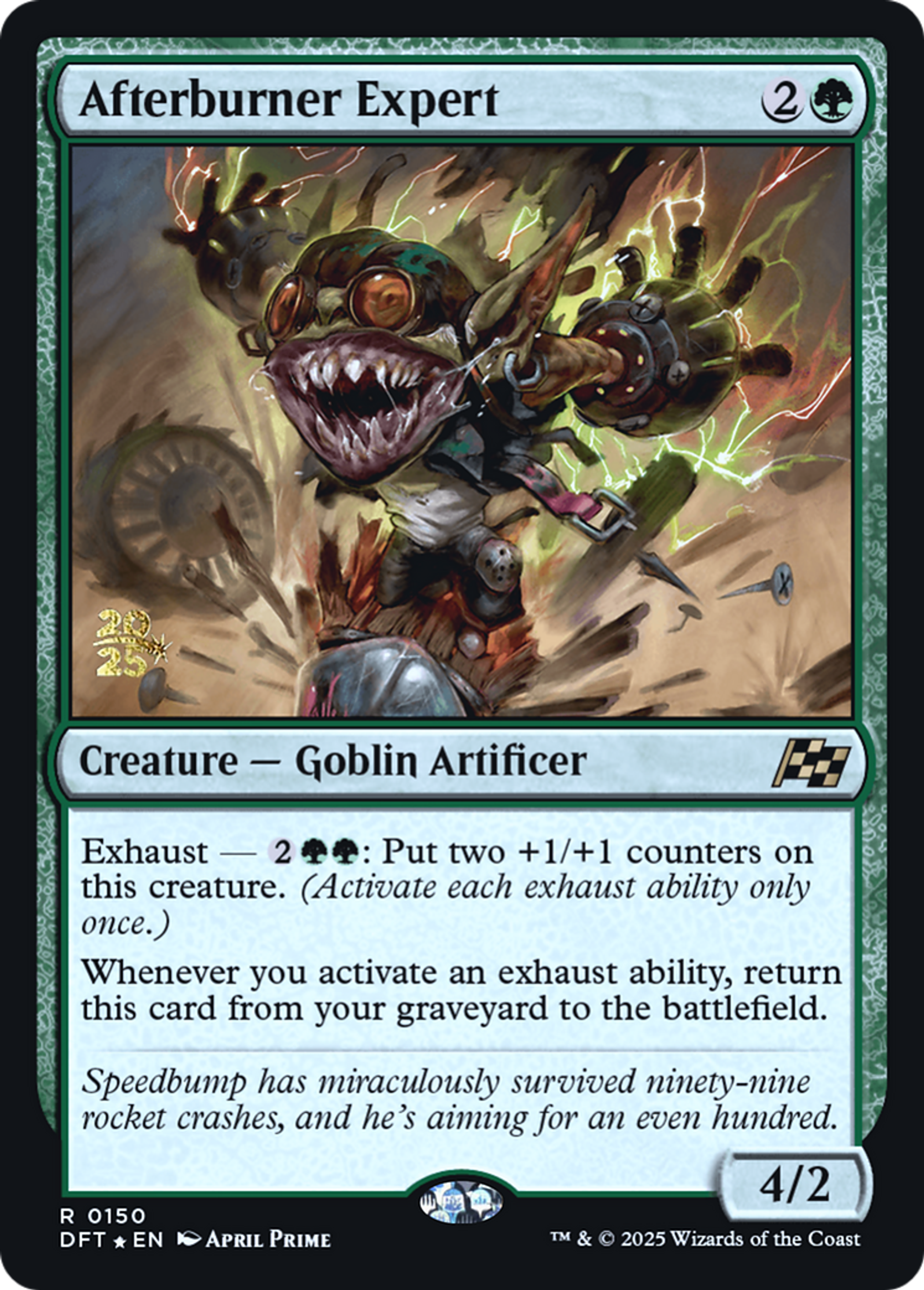 Afterburner Expert — Aetherdrift Promos — Magic: The Gathering